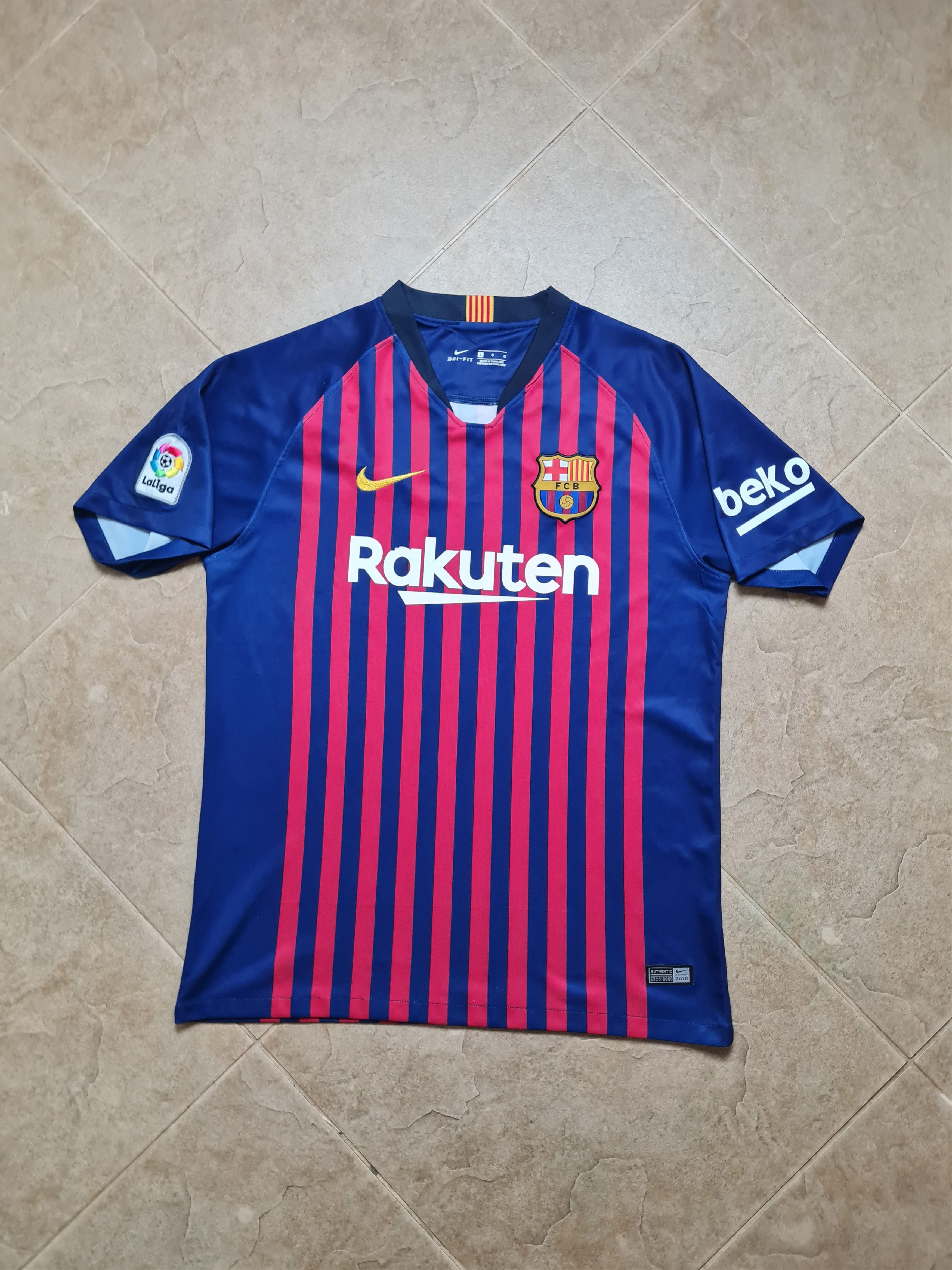 Nike Soccer Nike 2018 FCB Barcelona Football Soccer Rakuten Size US L / EU 52-54 / 3 - 4 Thumbnail