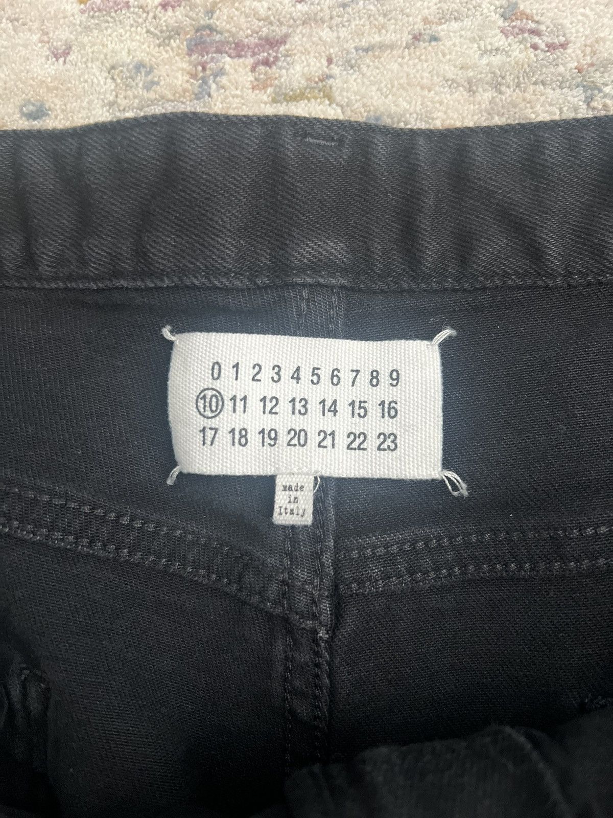 Maison Margiela Maison Margiela Black Denim Jeans Sz 38 Size US 38 / EU 54 - 2 Thumbnail