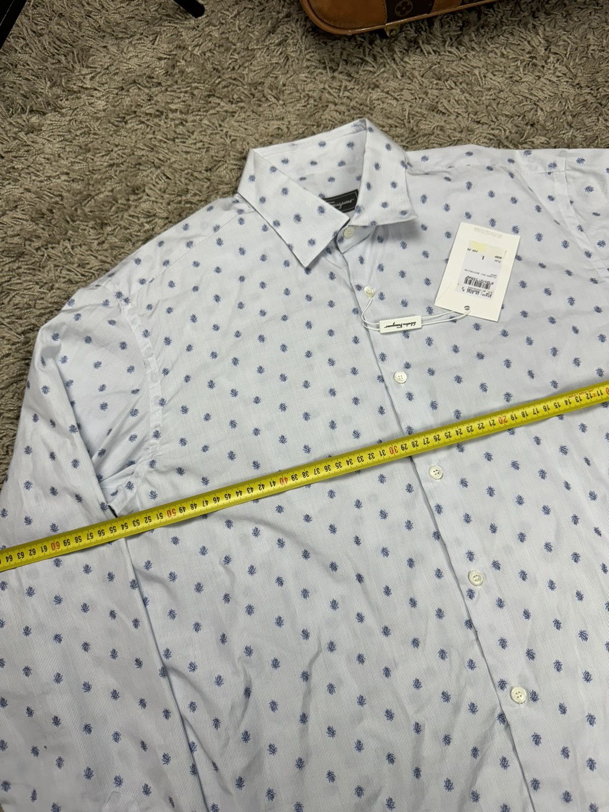 Salvatore Ferragamo Classic shirt Salvatore Ferragamo original luxury item Size US L / EU 52-54 / 3 - 5 Thumbnail