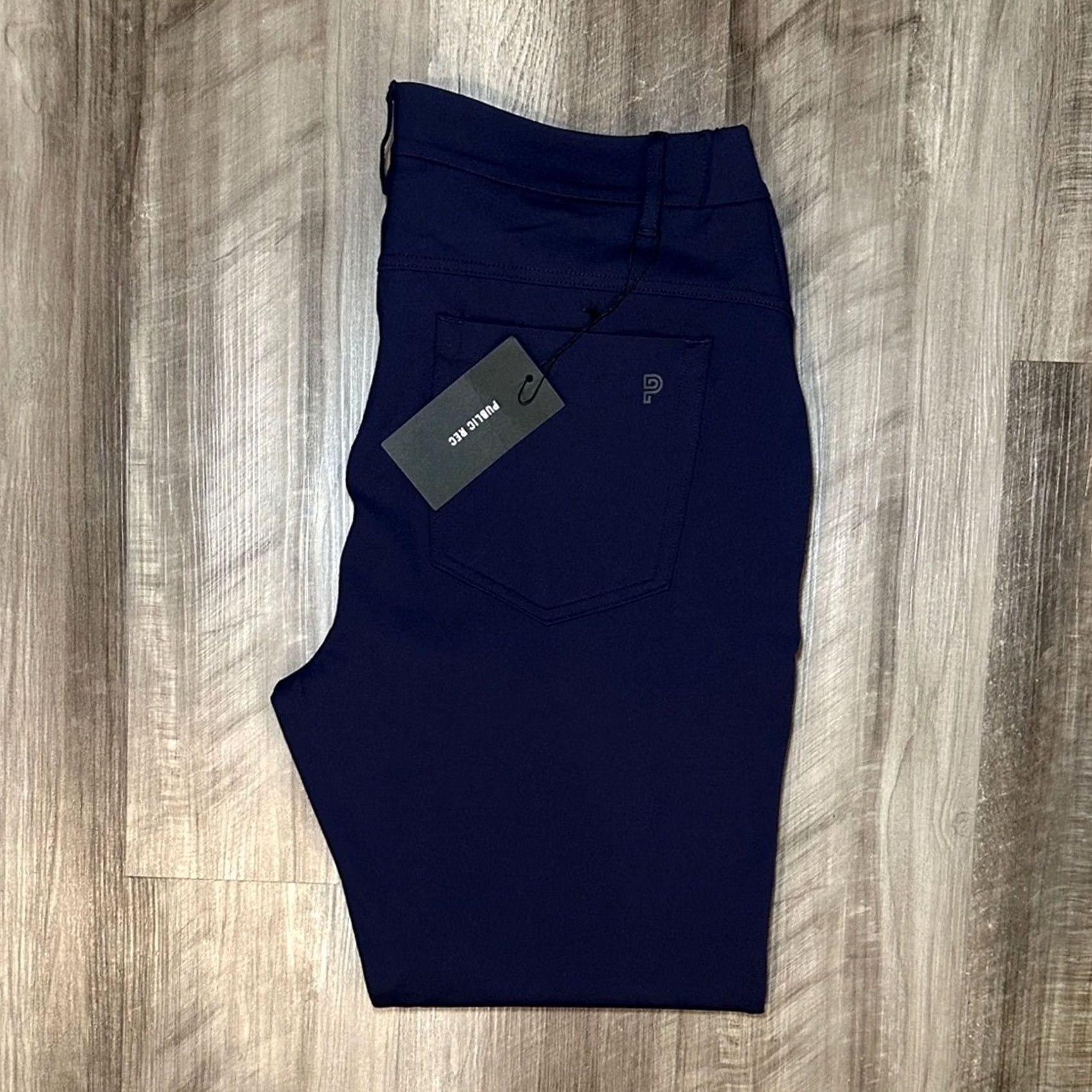 Vintage Public Rec Public Pec Navy Gamechanger Performance Pants Chino 34x30 Men Navy 34 Mens/Navy 90s? Size US 34 / EU 50 - 2 Thumbnail