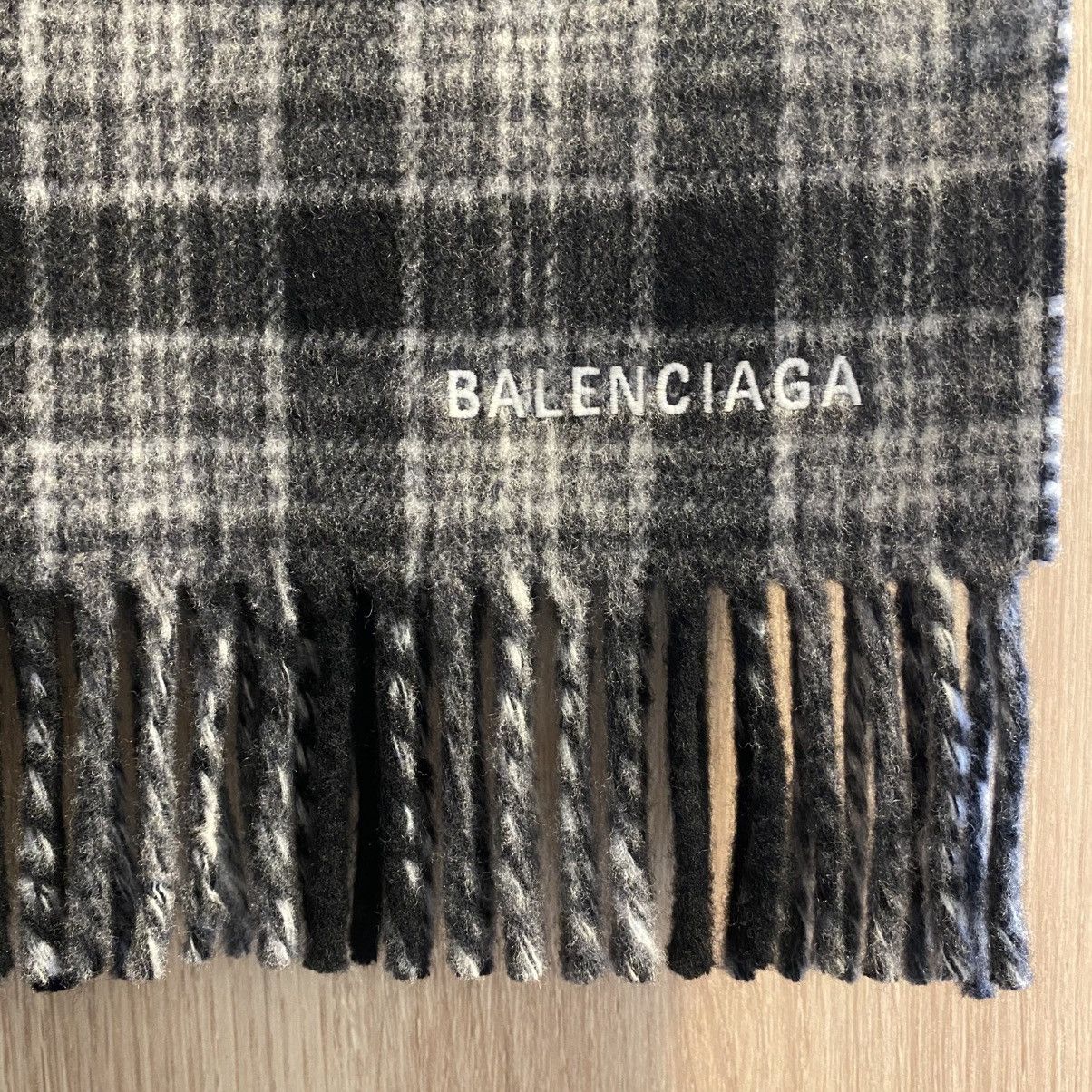 Balenciaga Balenciaga hooded scarf gray Size ONE SIZE - 2 Thumbnail