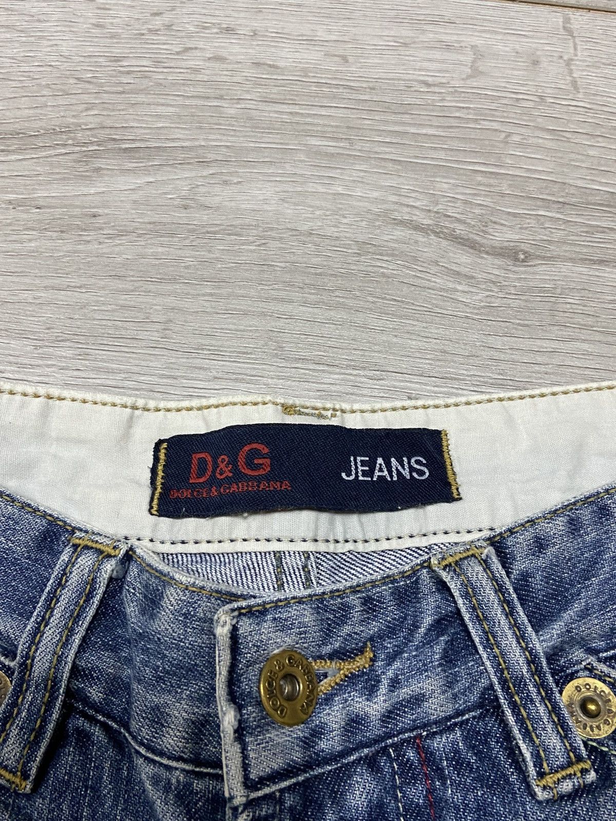 Dolce & Gabbana Dolce Gabbana vintage distressed denim jeans Size US 32 / EU 48 - 8 Thumbnail