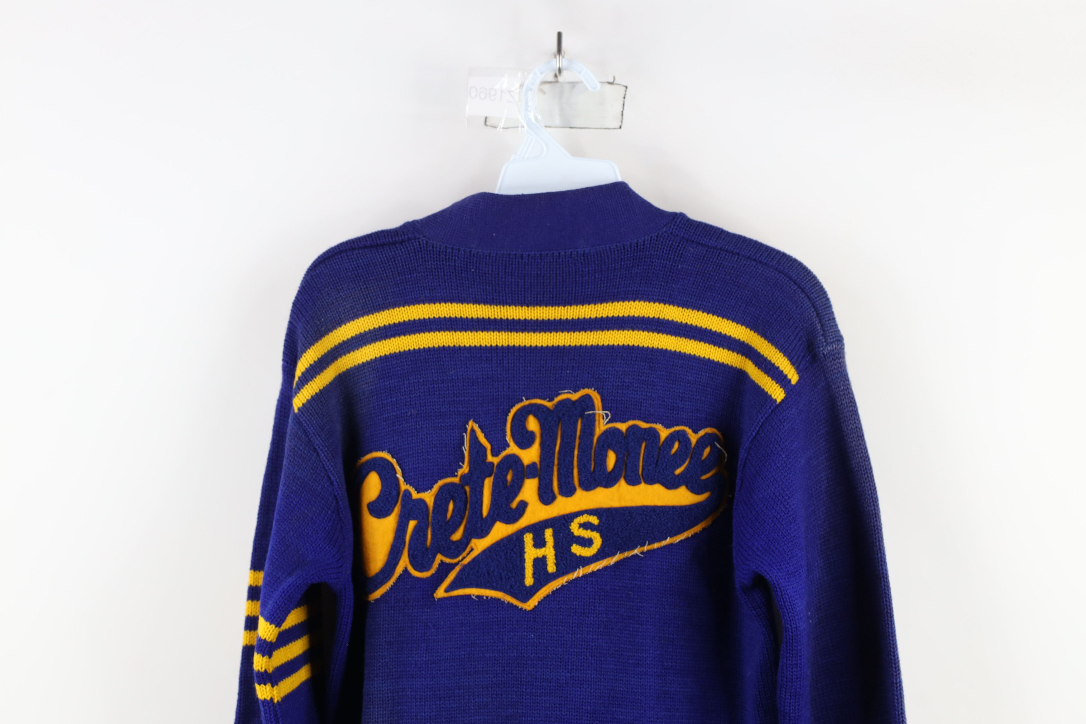 New Era × Vintage Vintage 50s 60s New Era Letterman Cardigan Sweater USA Size US M / EU 48-50 / 2 - 13 Thumbnail