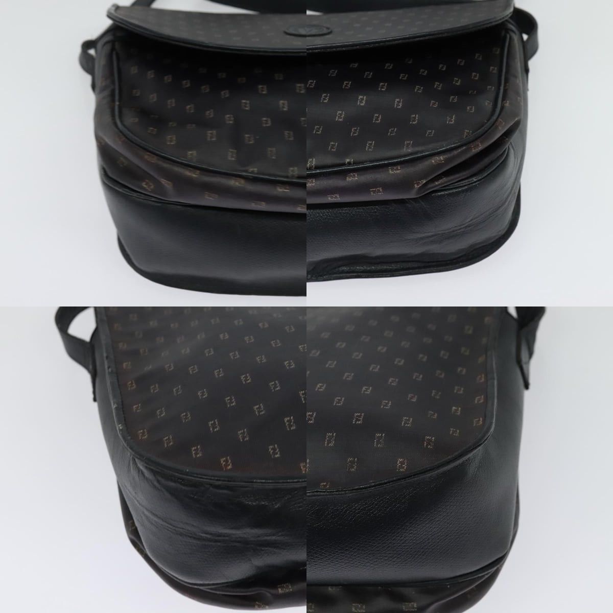 Fendi FENDI Shoulder Bag Pvc Black Size ONE SIZE - 10 Thumbnail