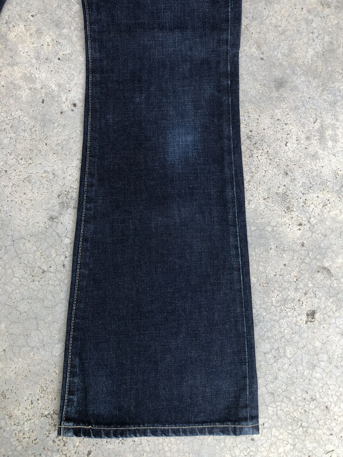 If Six Was Nine Japanese Edwin Flared Jeans Distressed Jeans Size US 32 / EU 48 - 7 Thumbnail