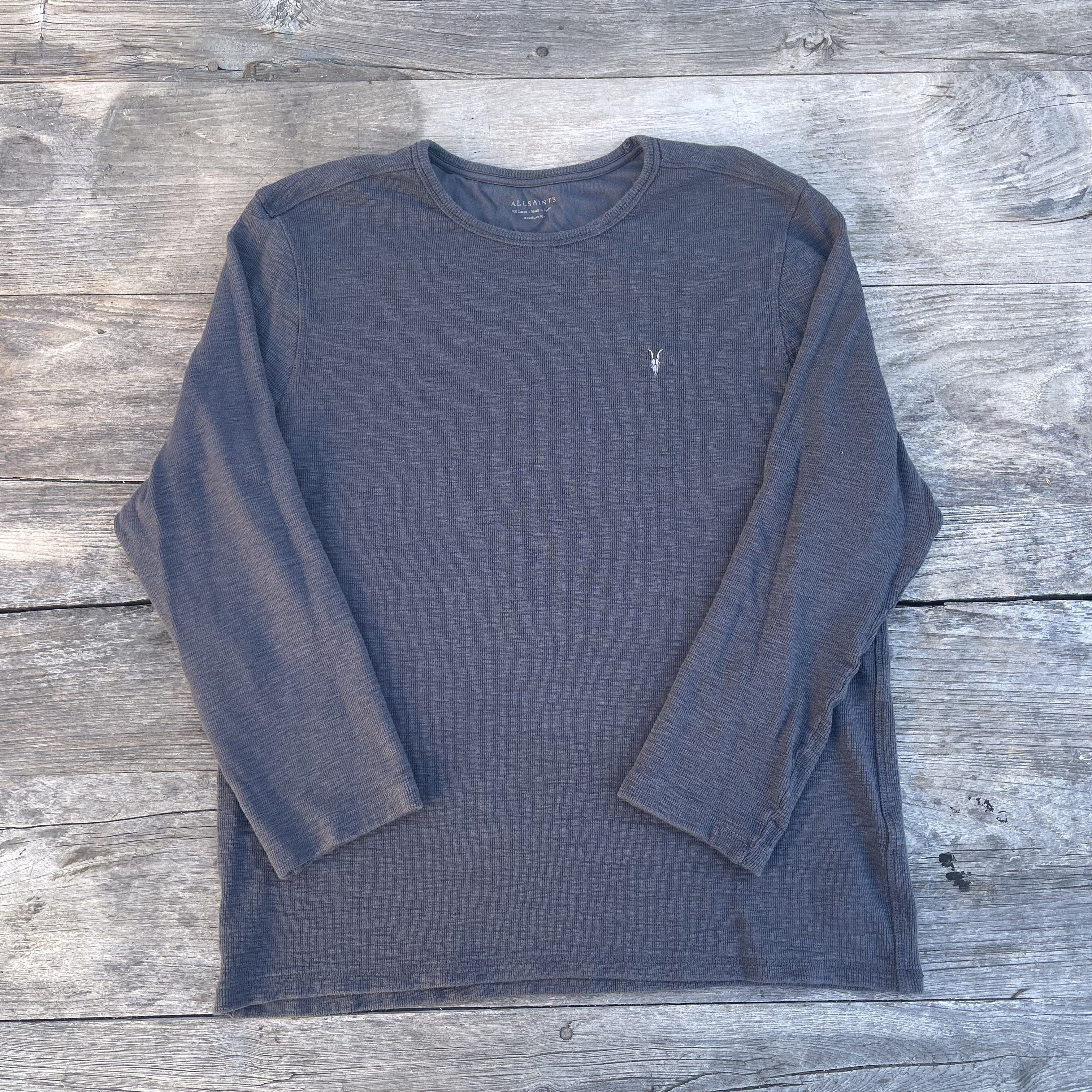 Allsaints Allsaints Ash Grey Sweater Size US XXL / EU 58 / 5 - 2 Thumbnail