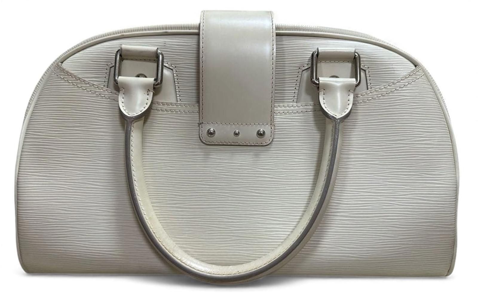Louis Vuitton Louis Vuitton - Epi Leather Handbag White Size ONE SIZE - 3 Thumbnail