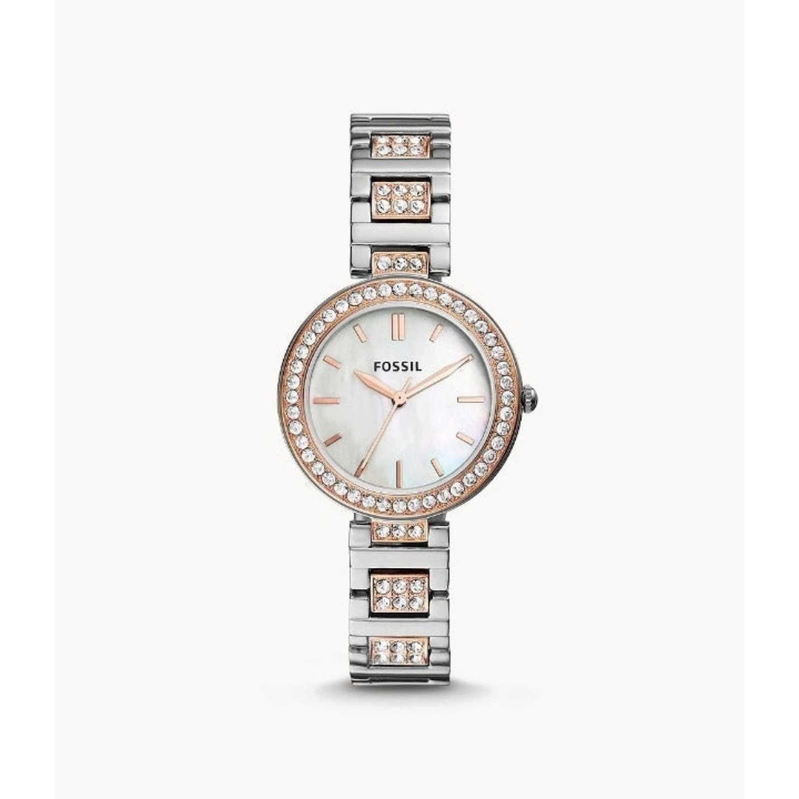Fossil Fossil BQ3337 Karli Three-Hand Two-Tone Size ONE SIZE - 5 Thumbnail