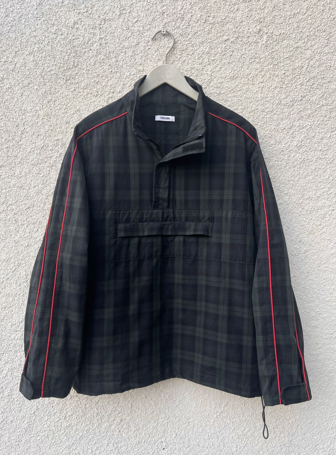 Tres Bien Très Bien Black Watch Tartan Popover Jacket Nylon 48 Size US M / EU 48-50 / 2 - 1 Thumbnail