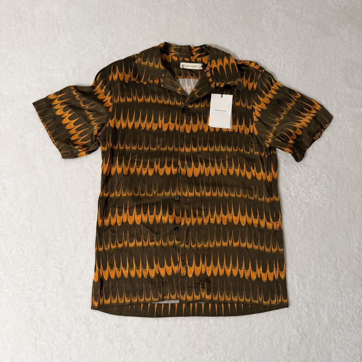 Wales Bonner Wales Bonner Rhythm Short Sleeve Shirt Size US S / EU 44-46 / 1 - 1 Thumbnail