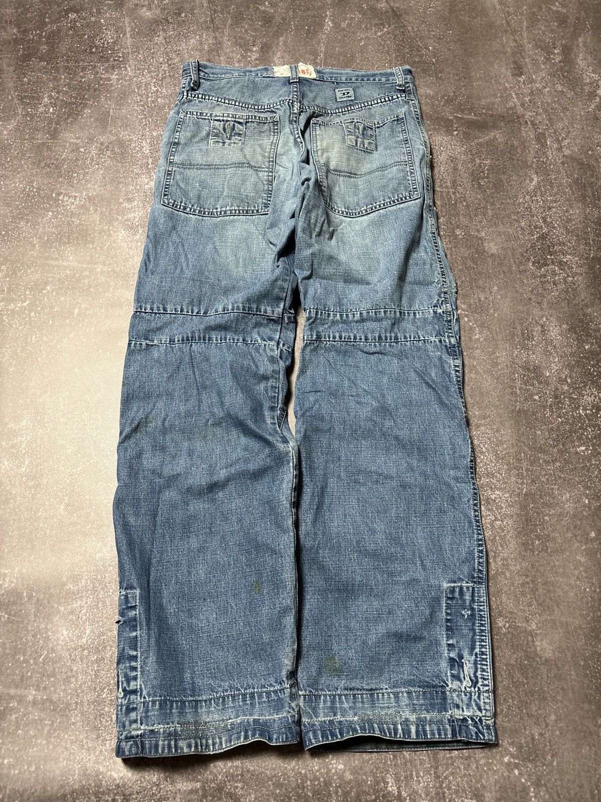 Diesel Grunge Diesel vintage jeans y2k distressed Size US 27 - 3 Thumbnail