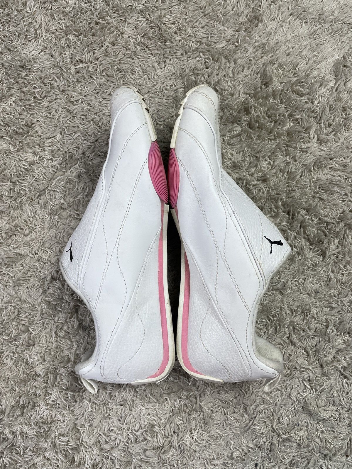 Puma × Vintage Vintage Y2K Puma Speedcat Velcro Shoes Sneakers Size US 5 / EU 37 - 5 Thumbnail