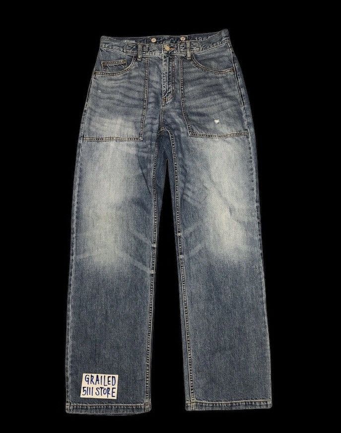 Gap WIDE LEG⚡️⚡️VINTAGE GAP BAKER PANT MILITARY STYLE Size US 32 / EU 48 - 1 Thumbnail