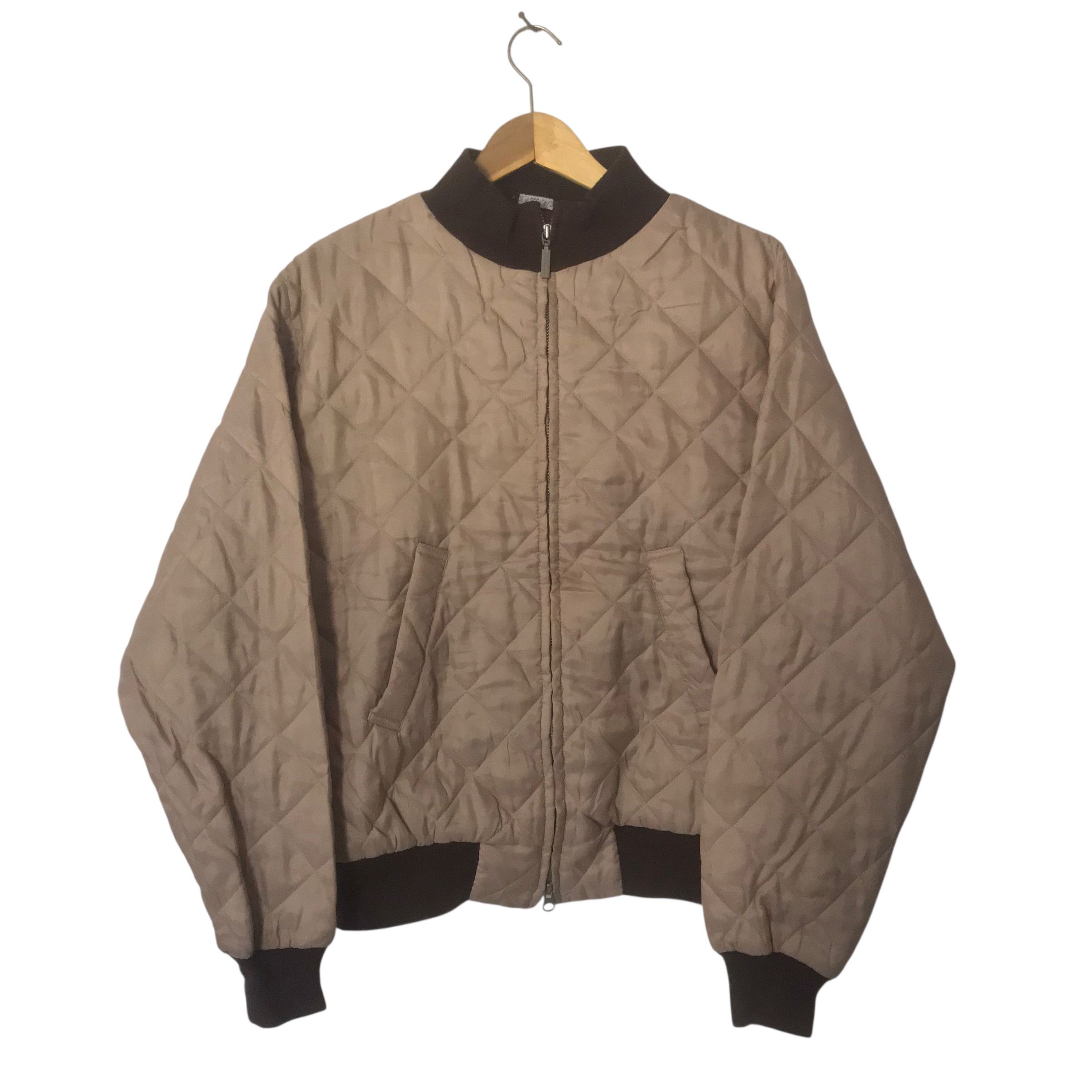 Mackintosh made in scotland quilted liner bomber jacket