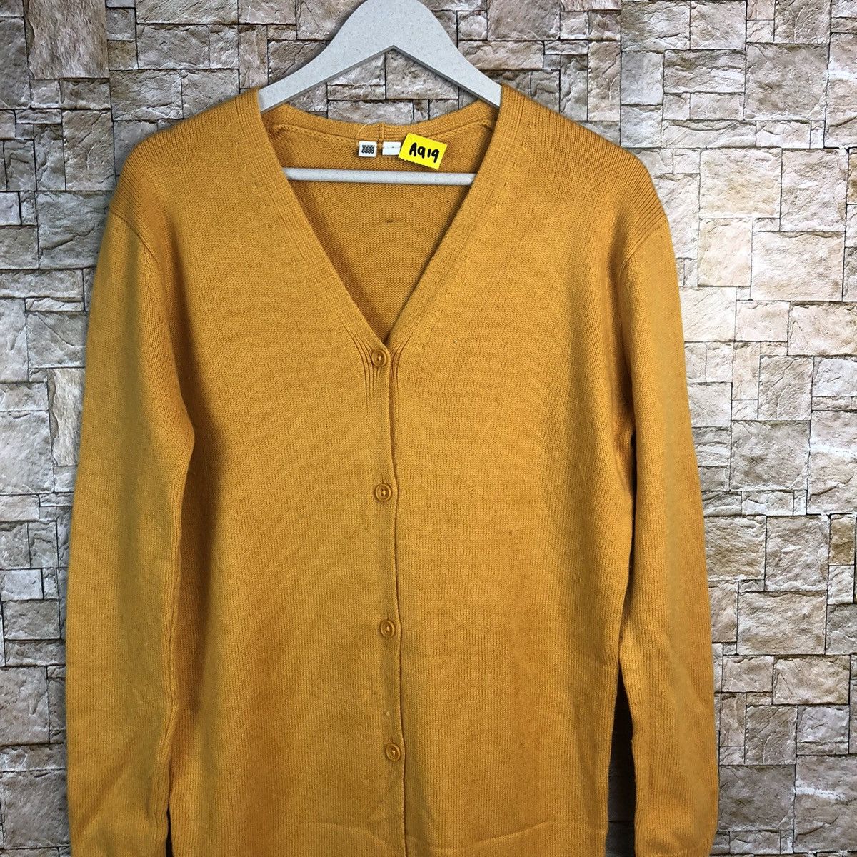 Homespun Knitwear × Undercover × Uniqlo Uniqlo X Undercover Mustard Long Knitwear #A919 Size S / US 4 / IT 40 - 5 Thumbnail