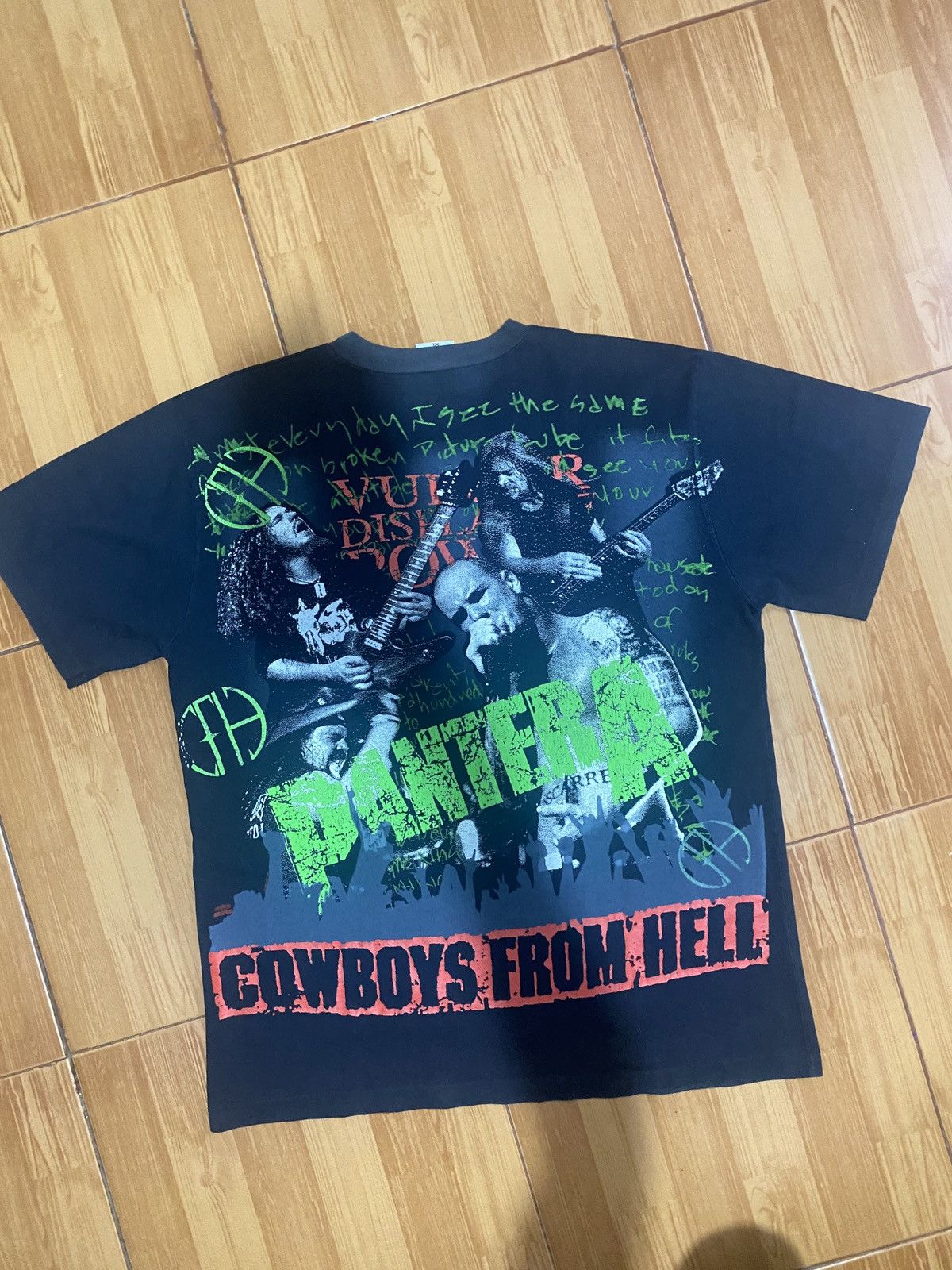 Band Tees Vintage 90s OVP Pantera Size US XL / EU 56 / 4 - 2 Thumbnail