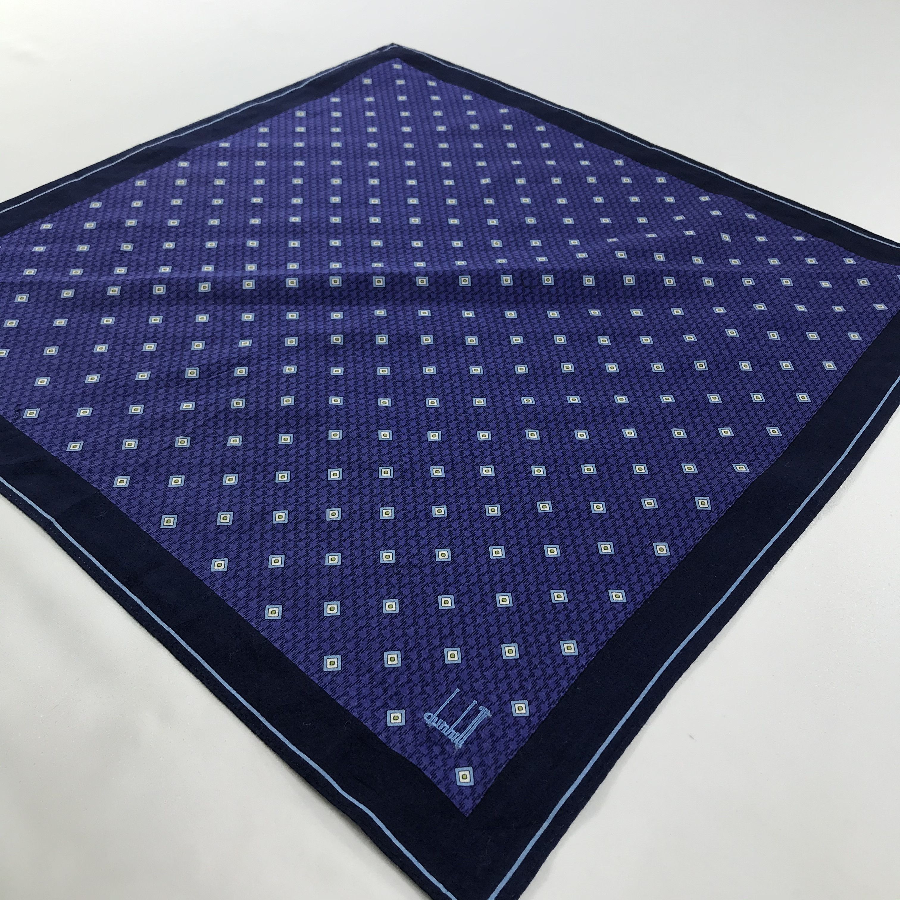 Alfred Dunhill × Vintage Alfred Dunhill Bandana / Handkerchief / Neckerchief - S1344 Size ONE SIZE - 2 Thumbnail