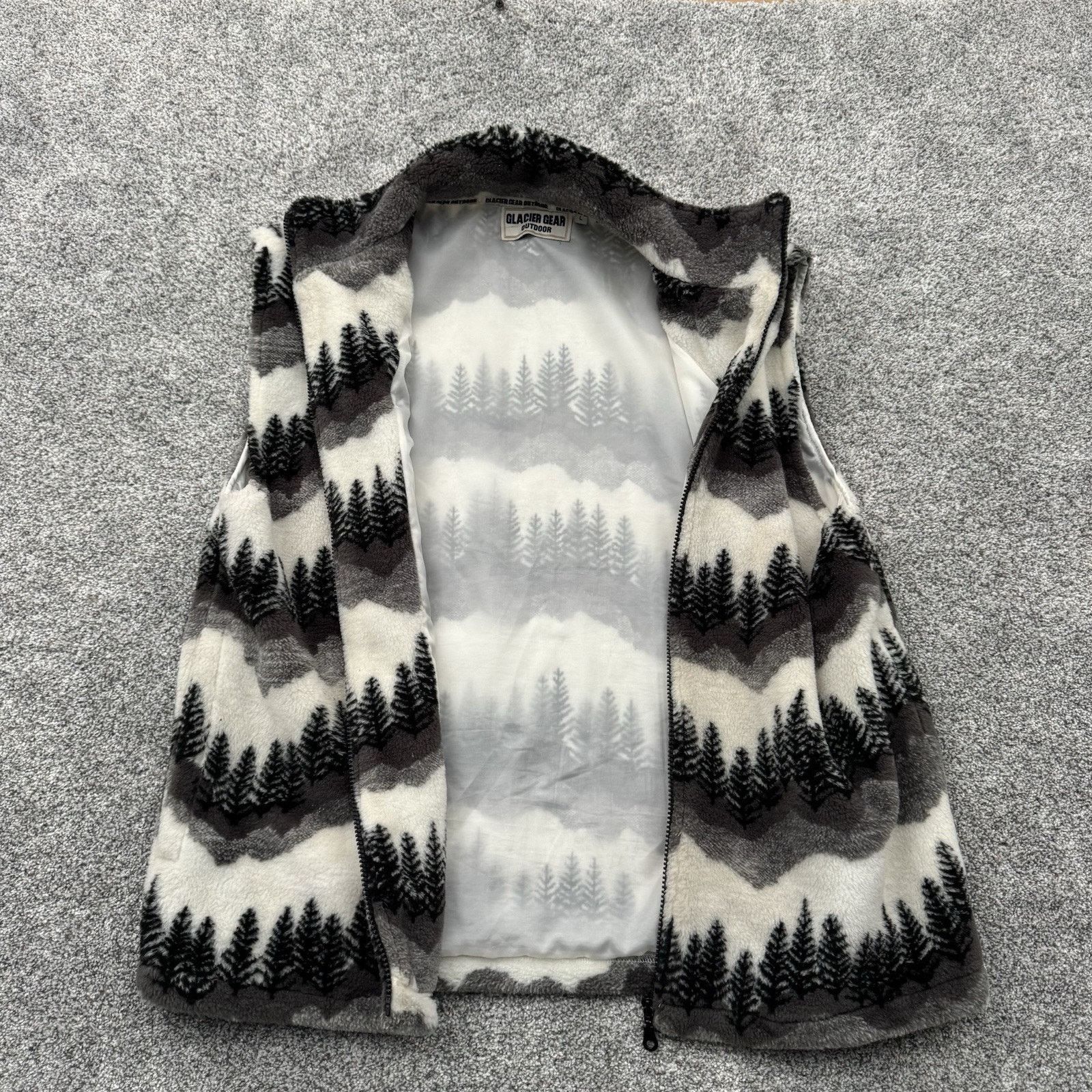 Other Glacier Gear Fleece Vest Mens L Gorpcore Southwestern Retro Size L / US 10 / IT 46 - 4 Thumbnail