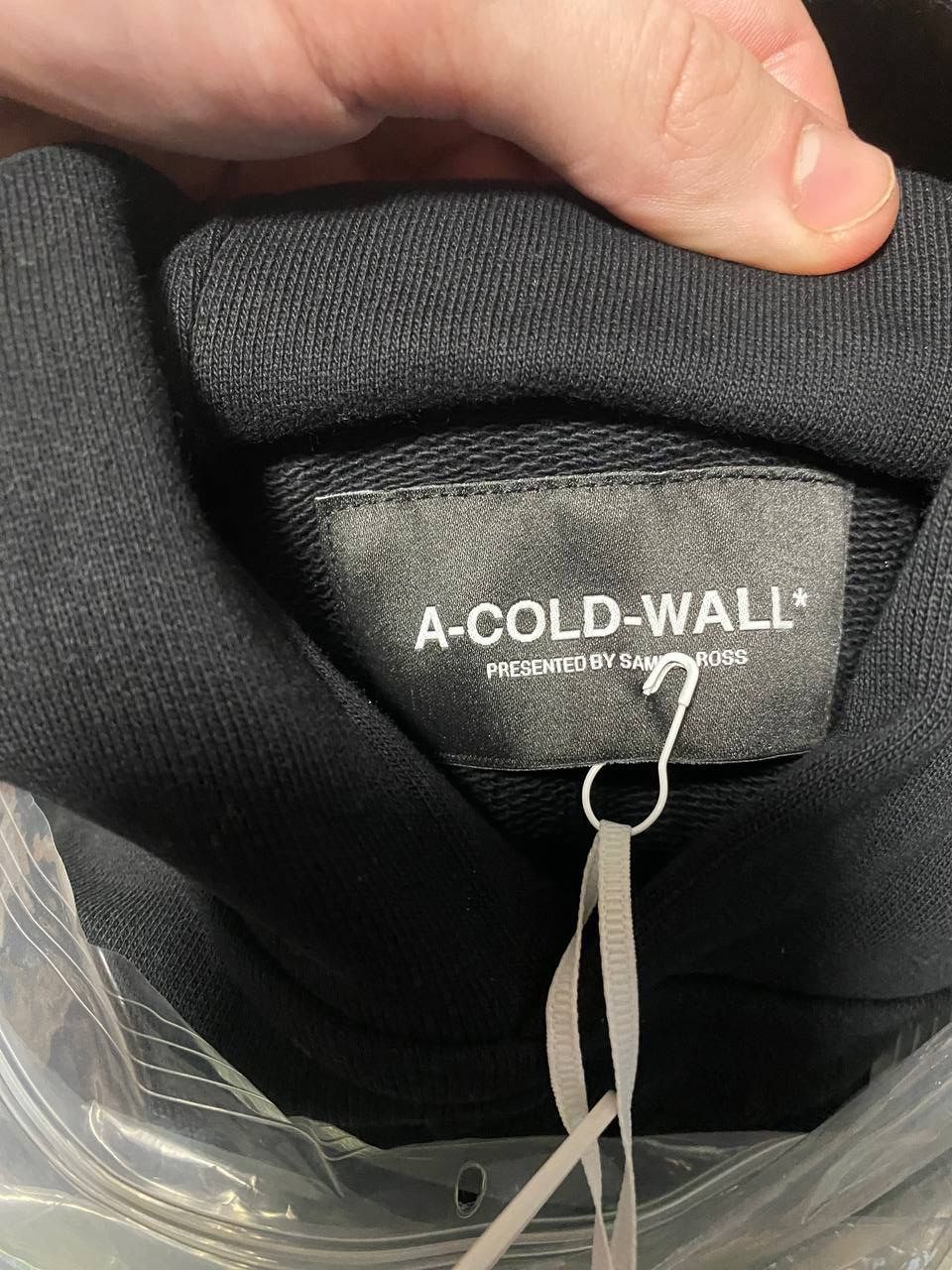A-COLD-WALL* A-Cold-Wall* Black Grid Hoodie Size US M / EU 48-50 / 2 - 11 Thumbnail