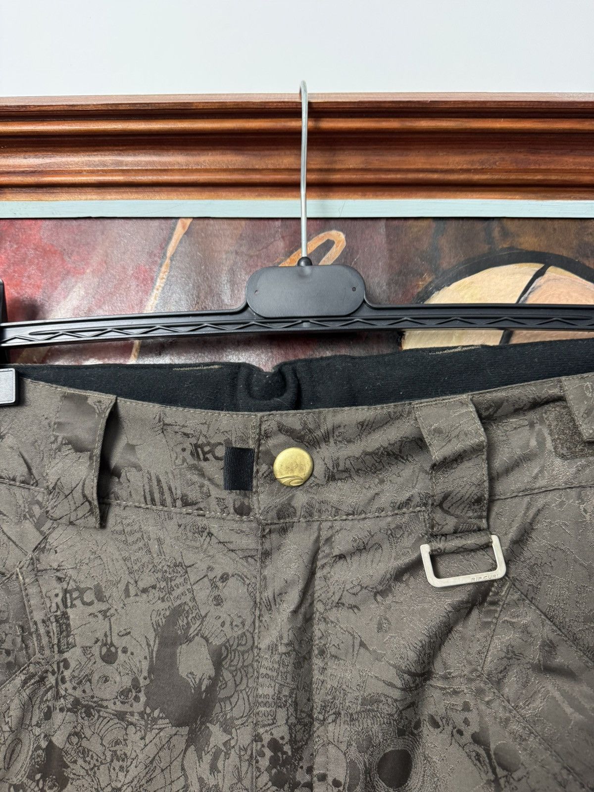 Rip Curl Vintage Rip Curl Ski Pants Anime Full Print Snowboard Skate Size US 34 / EU 50 - 3 Thumbnail