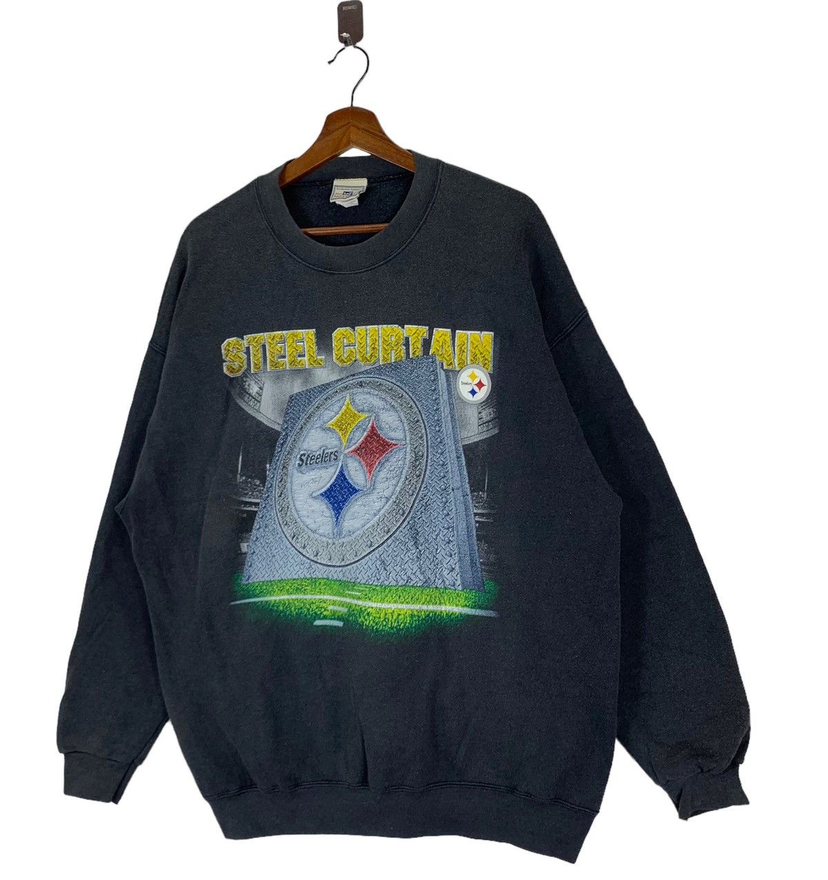 NFL × Vintage VINTAGE PITTSBURGH STEELERS NFL CREWNECK Size US XL / EU 56 / 4 - 2 Thumbnail