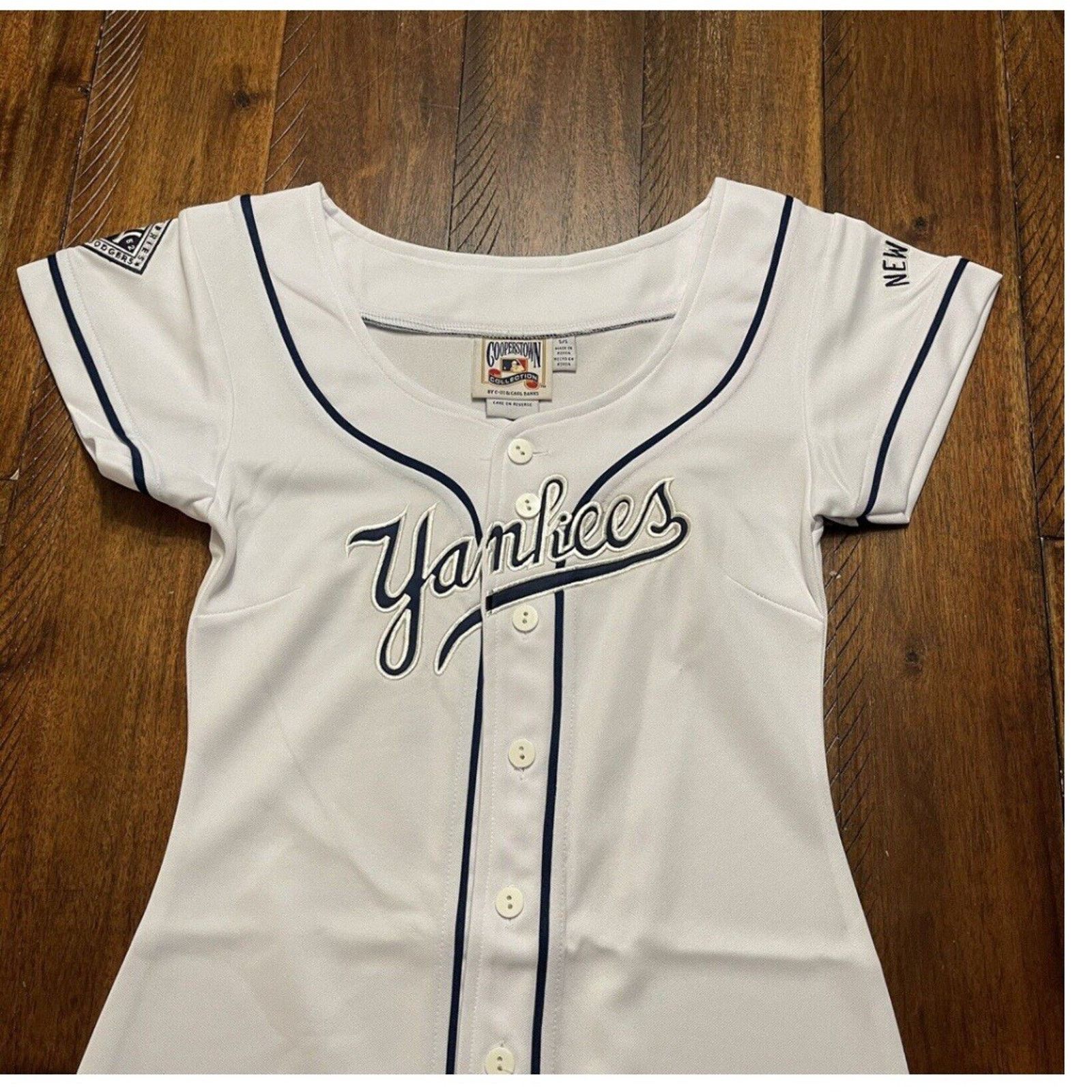 Vintage Cooperstown Collection NY Yankees Jersey Dress S NWOT 18 Size S / US 4 / IT 40 - 3 Thumbnail