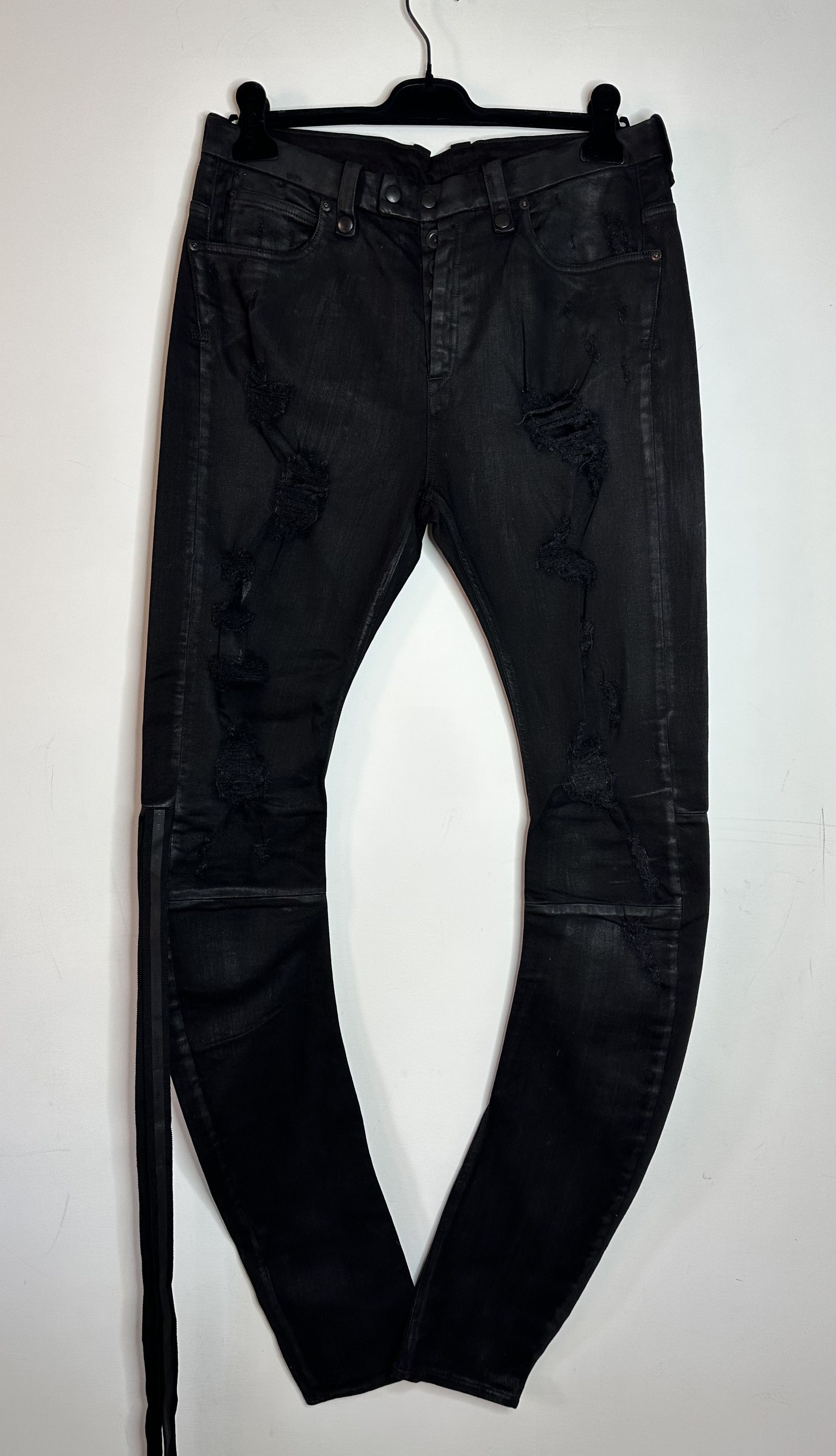 BEN TRAVENITY JEANS BLACK LOGO 195