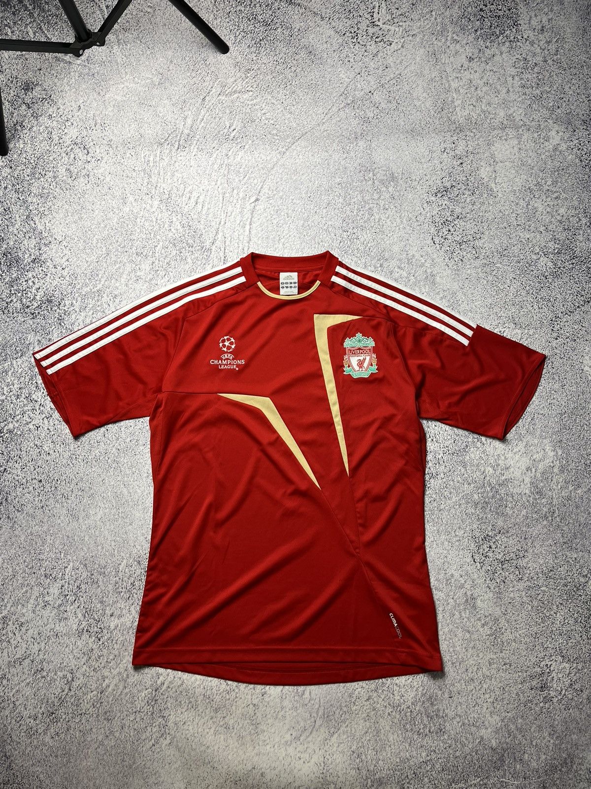 Adidas Liverpool Champions League Training shirt jersey ADIDAS 2009 Size US S / EU 44-46 / 1 - 1 Thumbnail