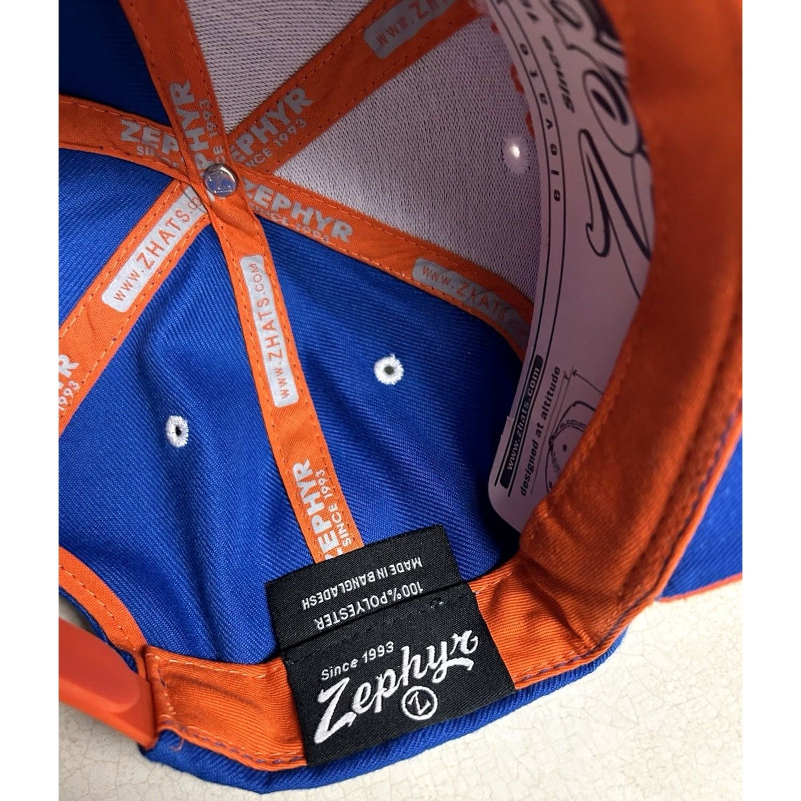 Zephyr VINTAGE Chicago Wildfire Ultimate Disc Frisbee Snapback Hat Embroidered Zephyr Size ONE SIZE - 6 Thumbnail