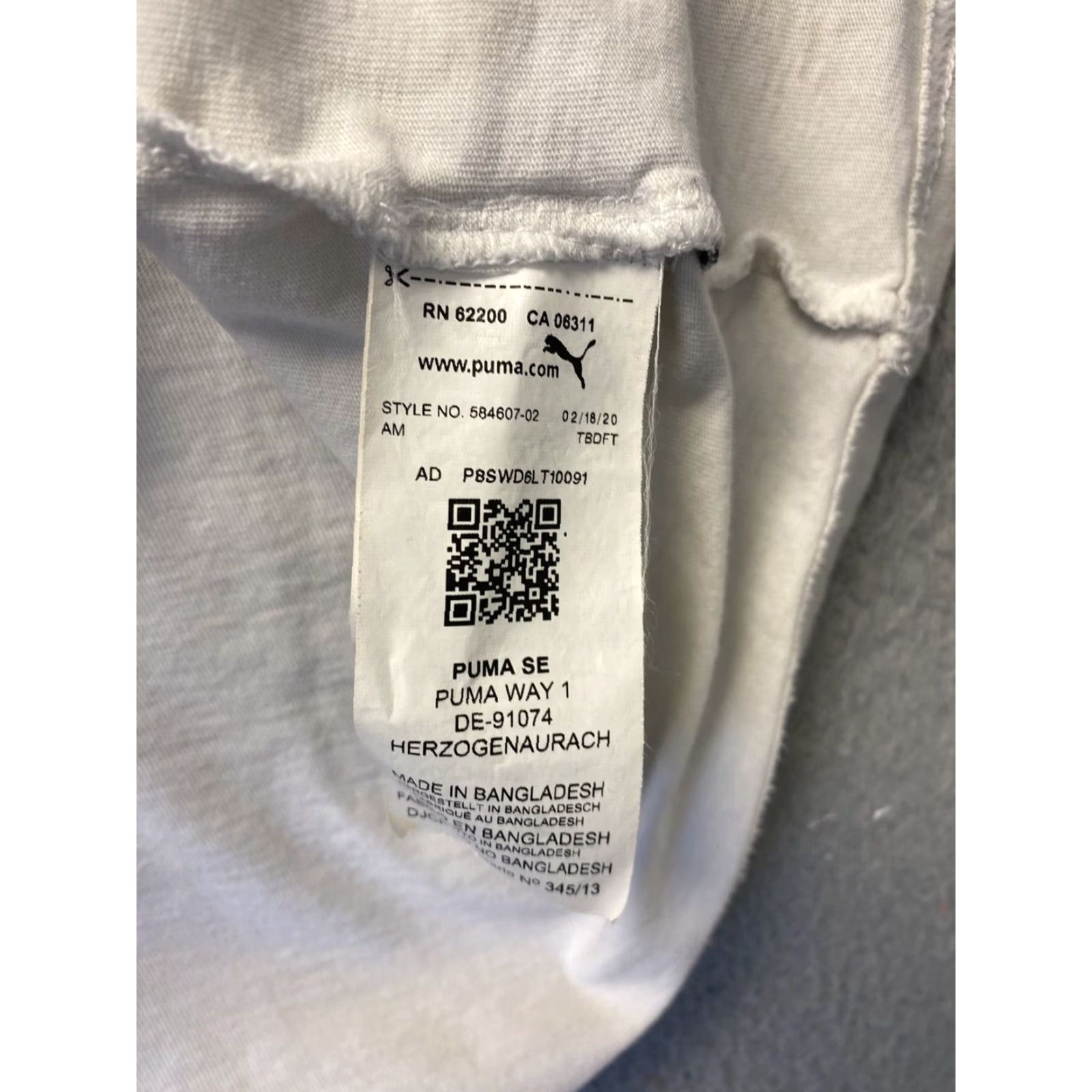 Puma PUMA Men's Rebel 5 Continents Short Sleeve T-Shirt Size XL white 95-50 Size US XL / EU 56 / 4 - 6 Thumbnail