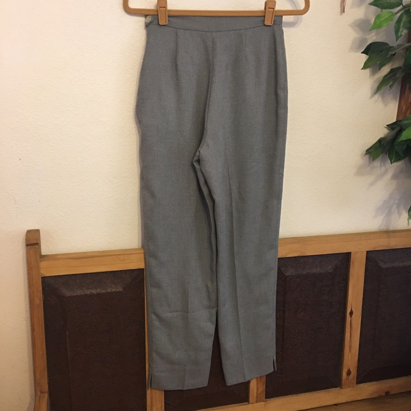 Other Vintage Renlyn New York Petites Gray pant suit 6P Size M / US 6-8 / IT 42-44 - 5 Thumbnail