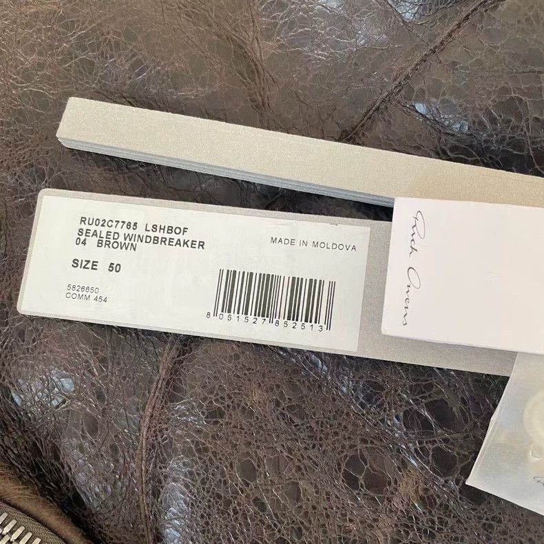 Rick Owens Rick Owens Fur-and-fur integrated double-sided leather coat Size US L / EU 52-54 / 3 - 7 Thumbnail