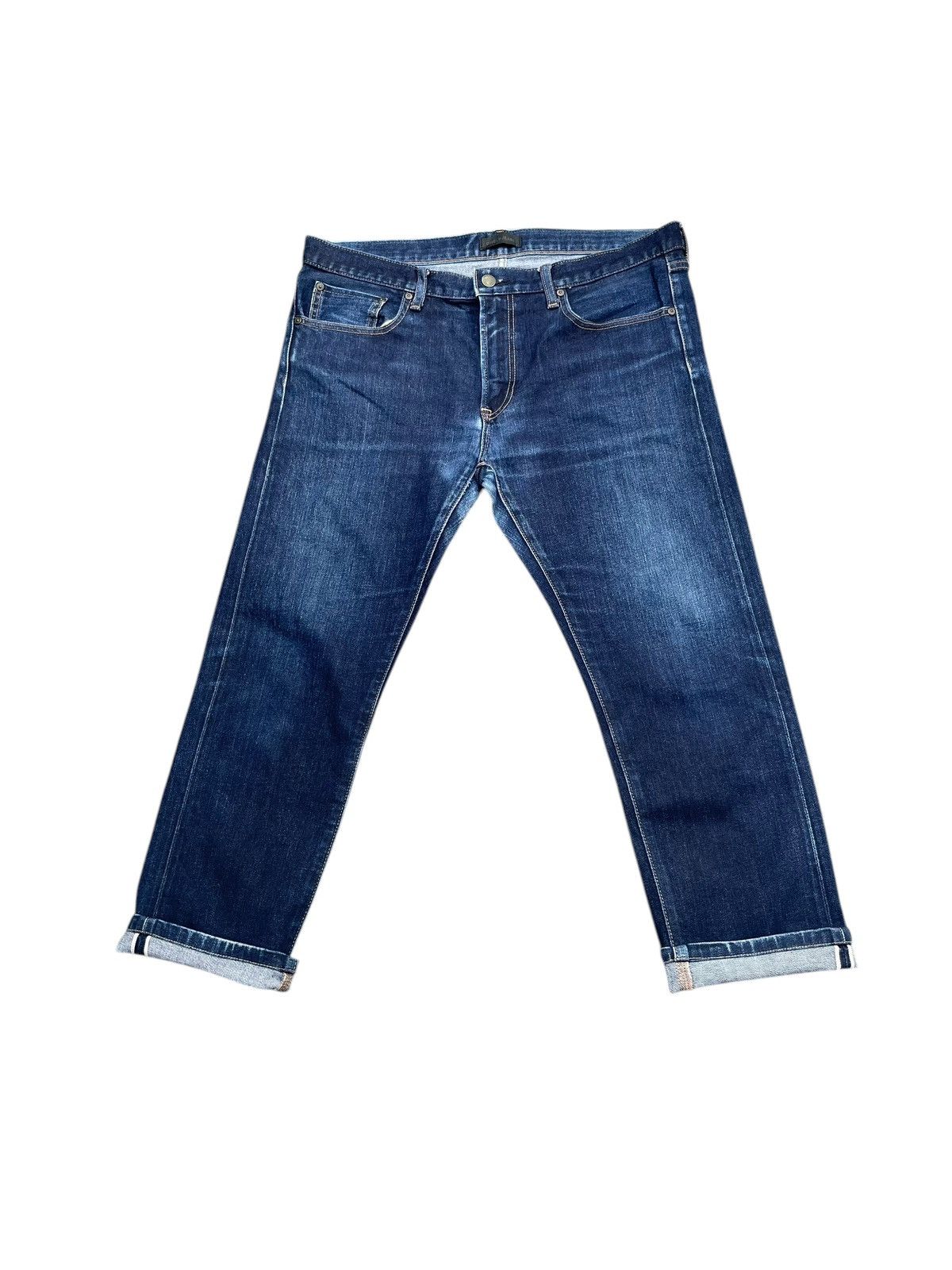 Japanese Brand × Uniqlo Uniqlo Kaihara Selvedge Denim Size US 37 - 1 Thumbnail