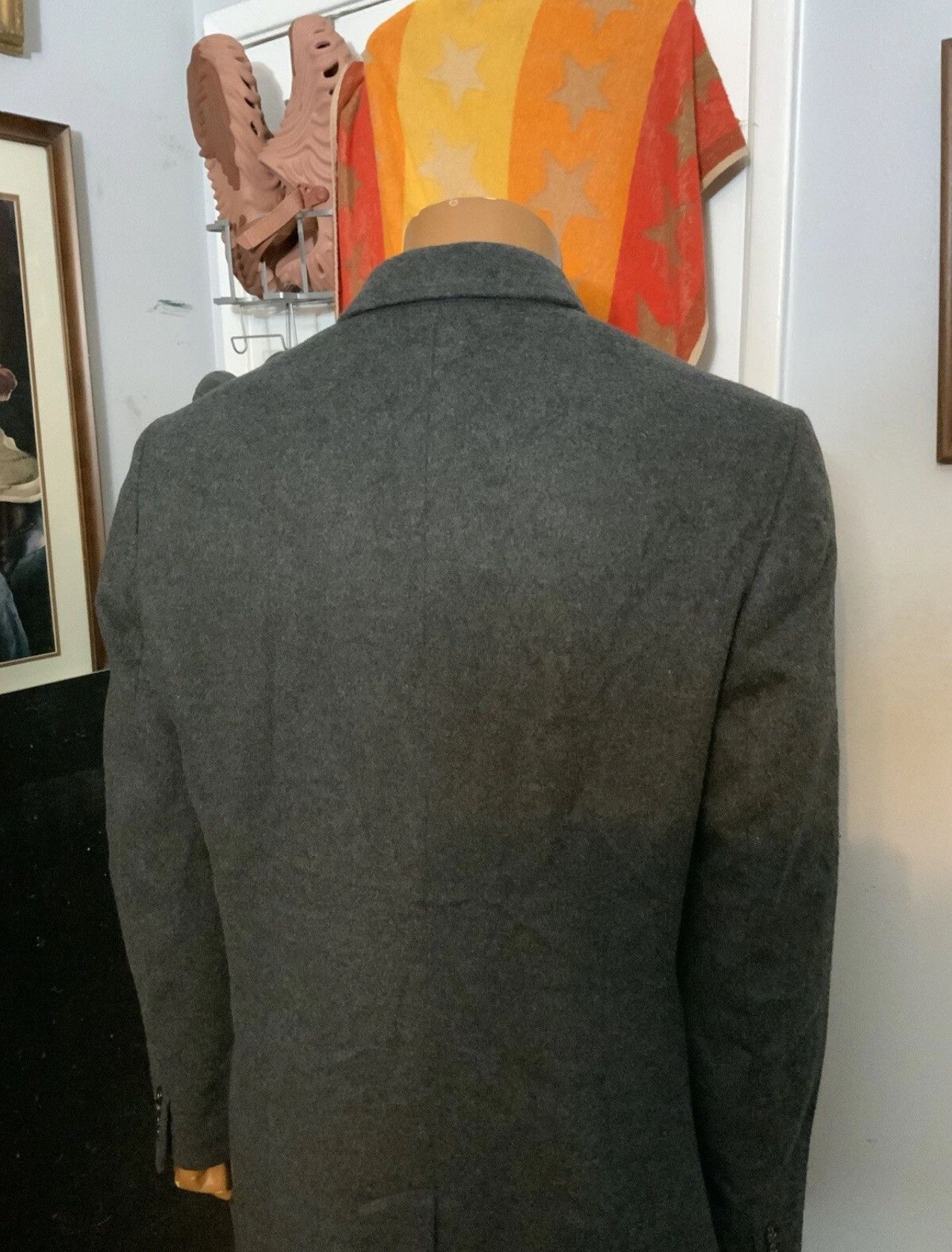 J.Crew $450 J. Crew Ludlow Wool Cashmere Charcoal Overcoat Coat Size US M / EU 48-50 / 2 - 12 Thumbnail