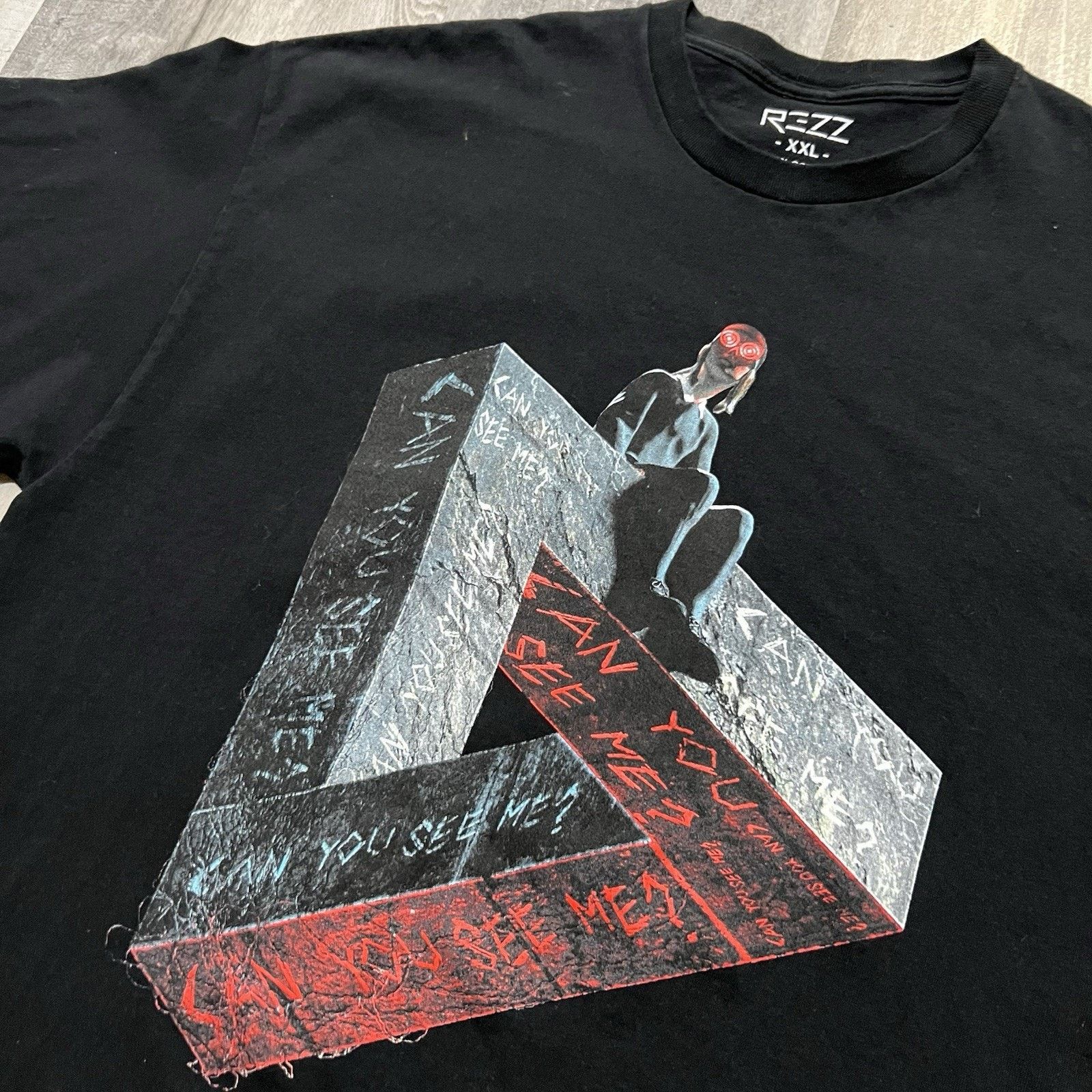 Other Rezz Can You See Me Official Album Shirt Black 2XL EDM Fest Size US XXL / EU 58 / 5 - 3 Thumbnail