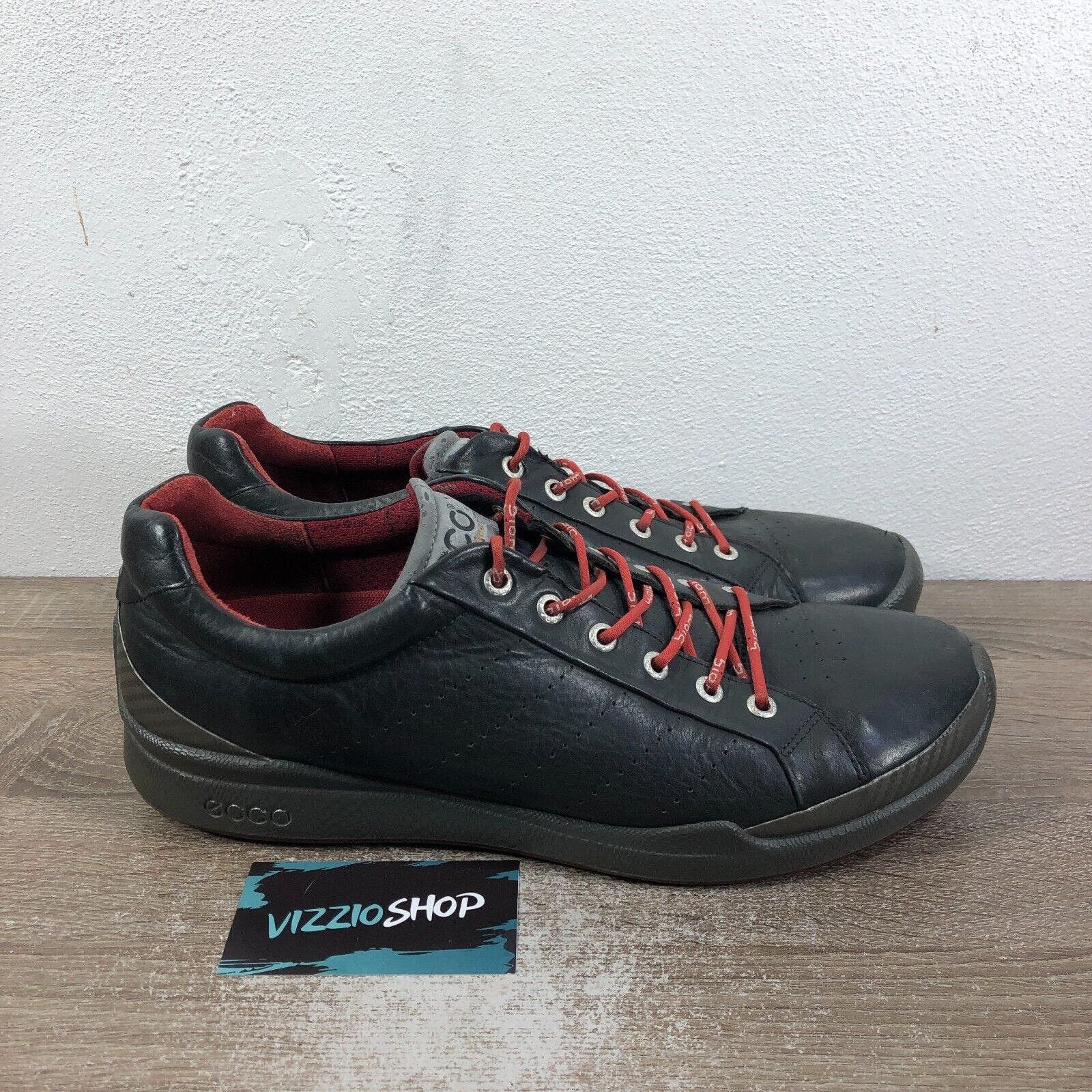 image of Ecco Yak Biom Natural Motion Golf Shoes Men's 11/11.5 Eur 45 in Black