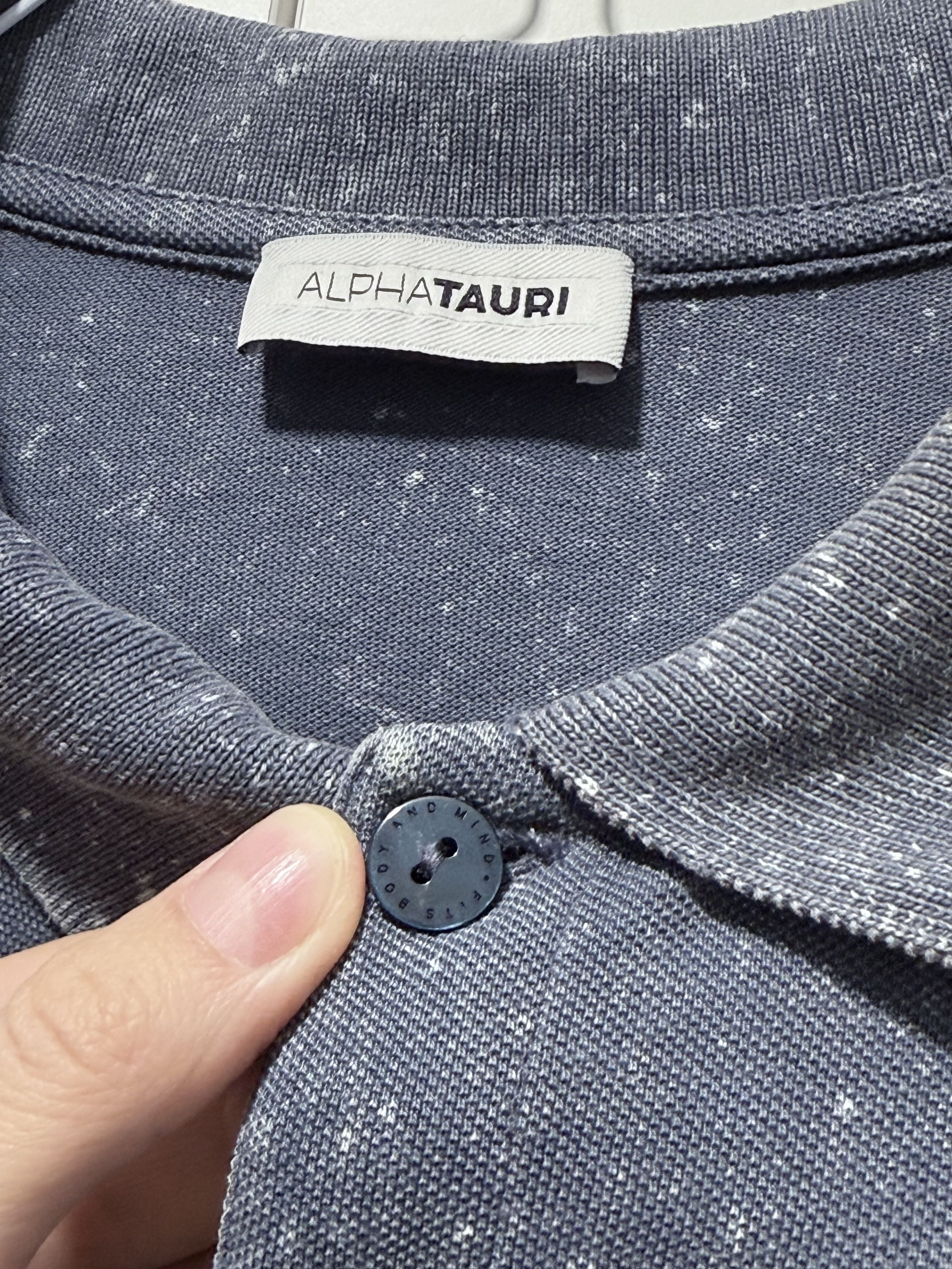 Other Alpha Tauri Long Sleeve Polo Shirt (M) Size US M / EU 48-50 / 2 - 3 Thumbnail