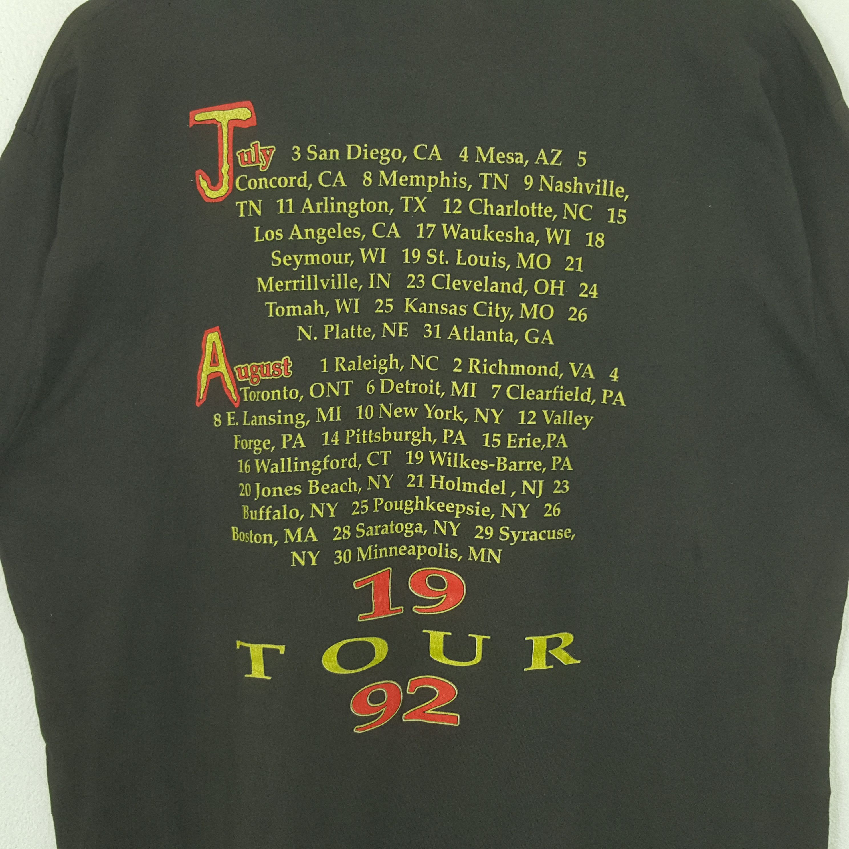 Band Tees Vintage 90's Richard Marx Rush Street World Tour Tshirt RR7 Size US L / EU 52-54 / 3 - 4 Thumbnail