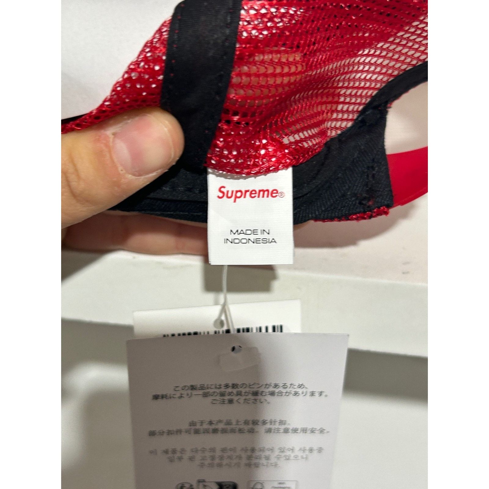 Supreme SUPREME PINS MESH CAP RED SS26 NEW Size ONE SIZE - 7 Thumbnail