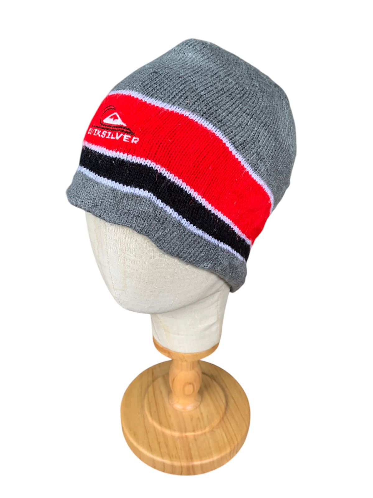Japanese Brand × Kapital × Vintage Vintage Quiksilver Usa Winter Sessions Streetwear Beanie hat Size ONE SIZE - 3 Thumbnail