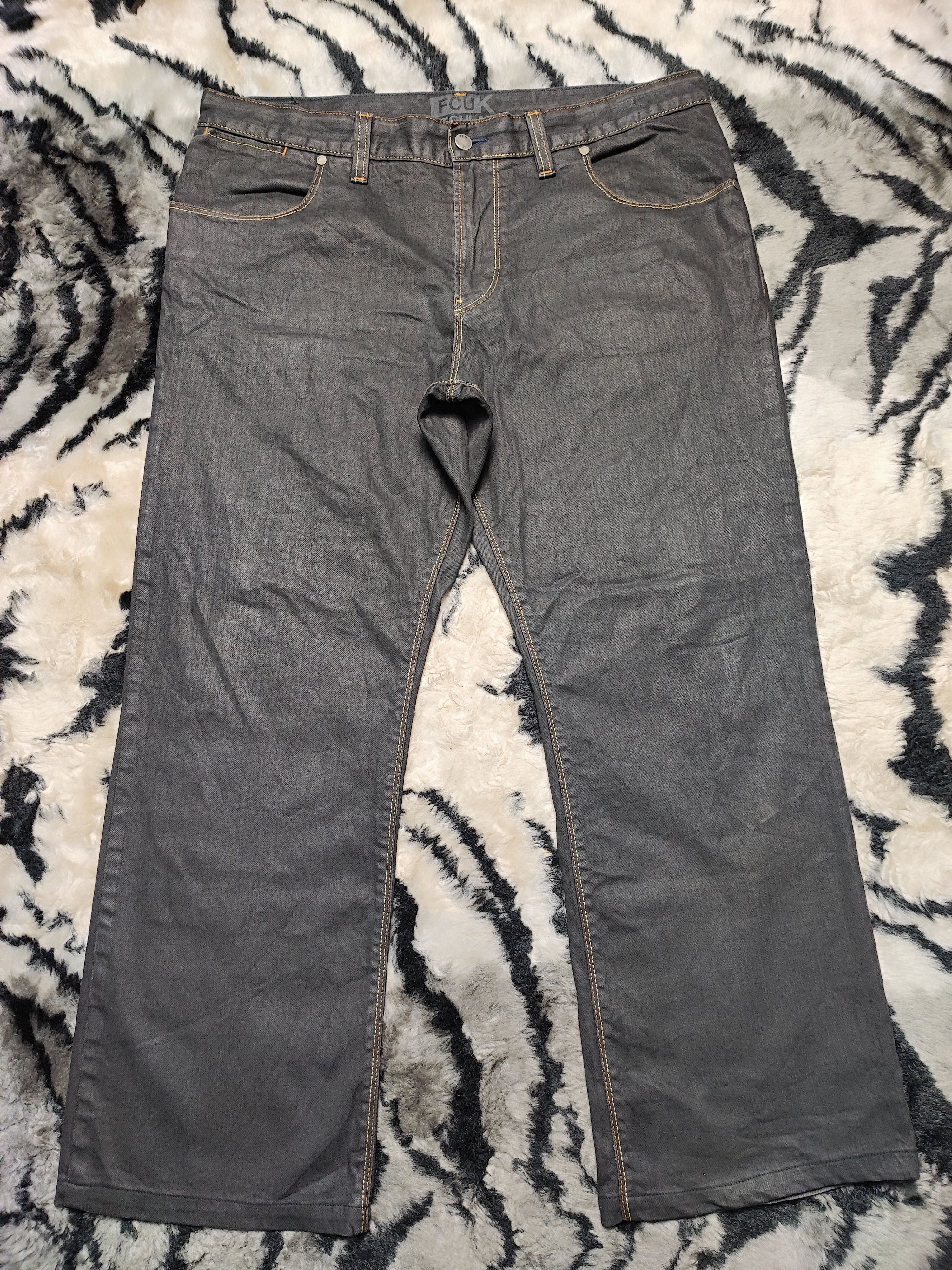 FCUK × If Six Was Nine × Le Grande Bleu (L.G.B.) FCUK Baggy Jeans Size US 38 / EU 54 - 2 Thumbnail