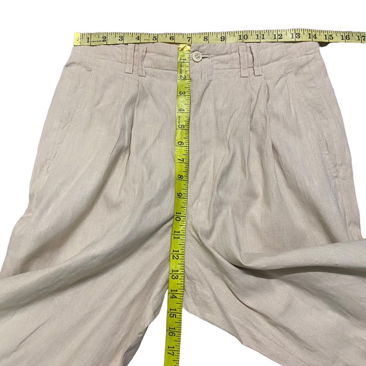 Comme des Garcons Homme AD1989 Comme Des Garcons Homme Linen Baggy Pants Size US 28 / EU 44 - 15 Thumbnail