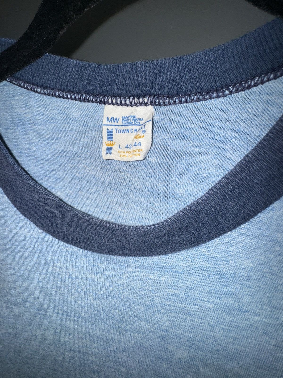 Towncraft 1970’s Towncraft Single Stitch Ringer T-Shirt Size US L / EU 52-54 / 3 - 2 Thumbnail