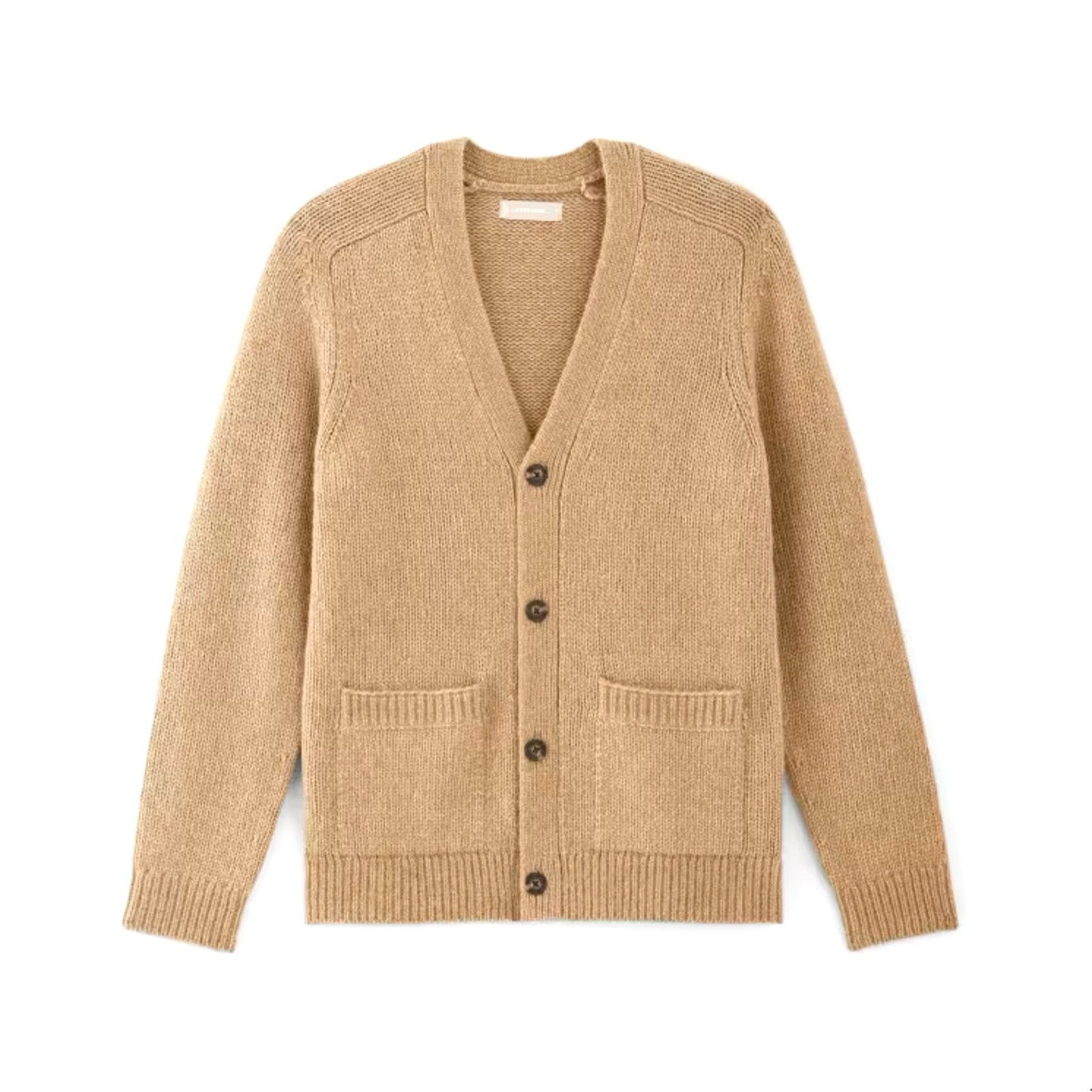Everlane Everlane Wool Alpaca Brown Sweater Cardigan | Size XL Size XL / US 12-14 / IT 48-50 - 1 Thumbnail
