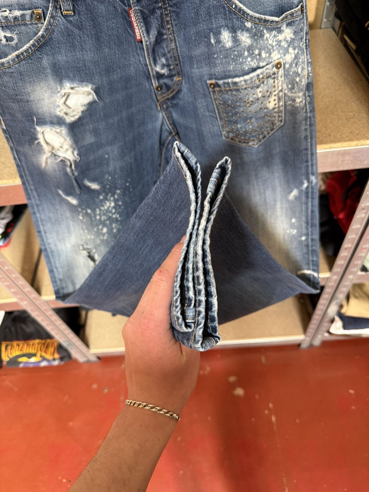 Dsquared2 Rare Luxury Dsquared2 Thrashed Jeans Y2K Hype Size 48 Size US 32 / EU 48 - 9 Thumbnail