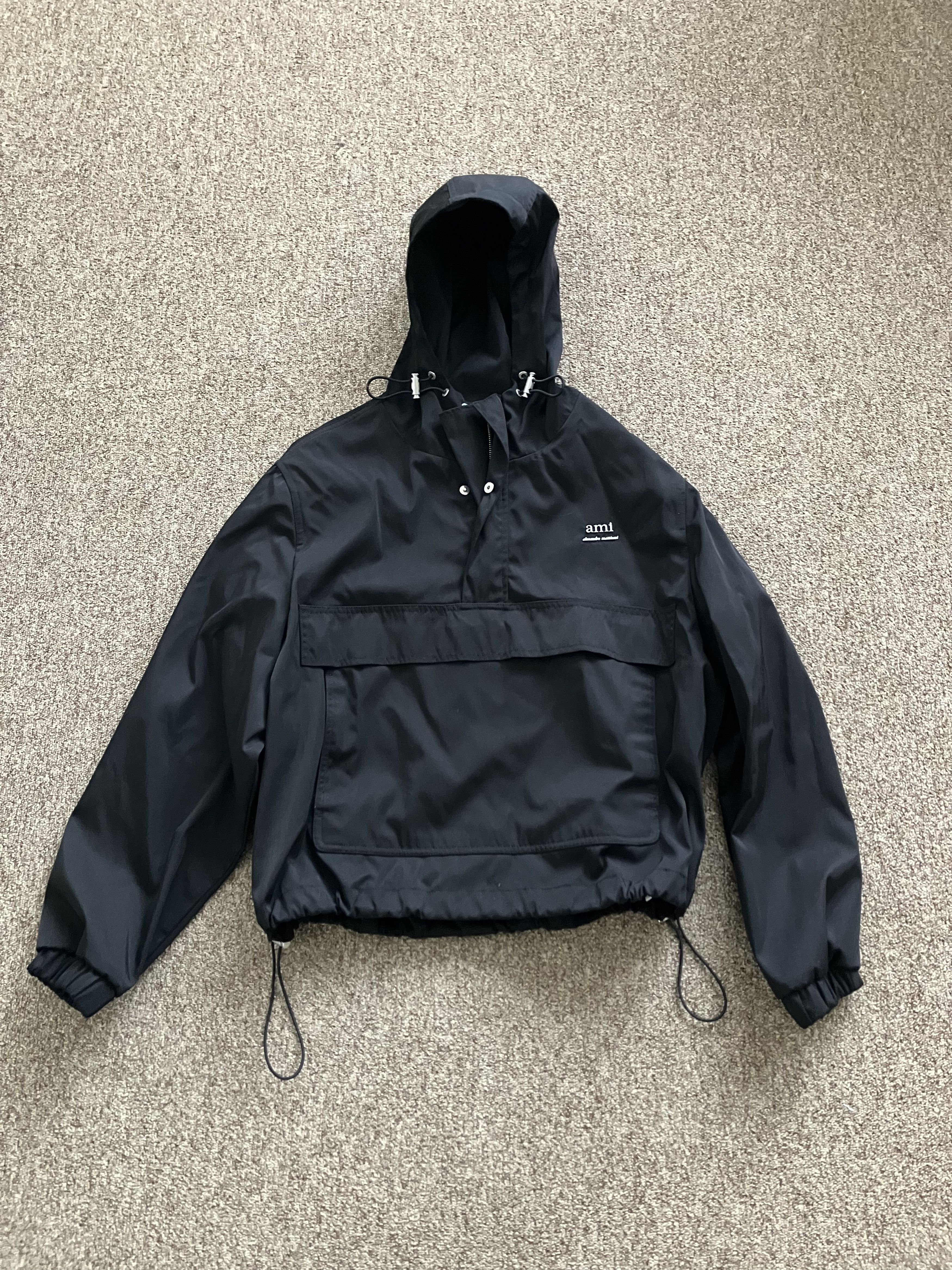 AMI Ami Paris Hooded AMI Alexandre Mattiussi Windbreaker Size US M / EU 48-50 / 2 - 1 Thumbnail