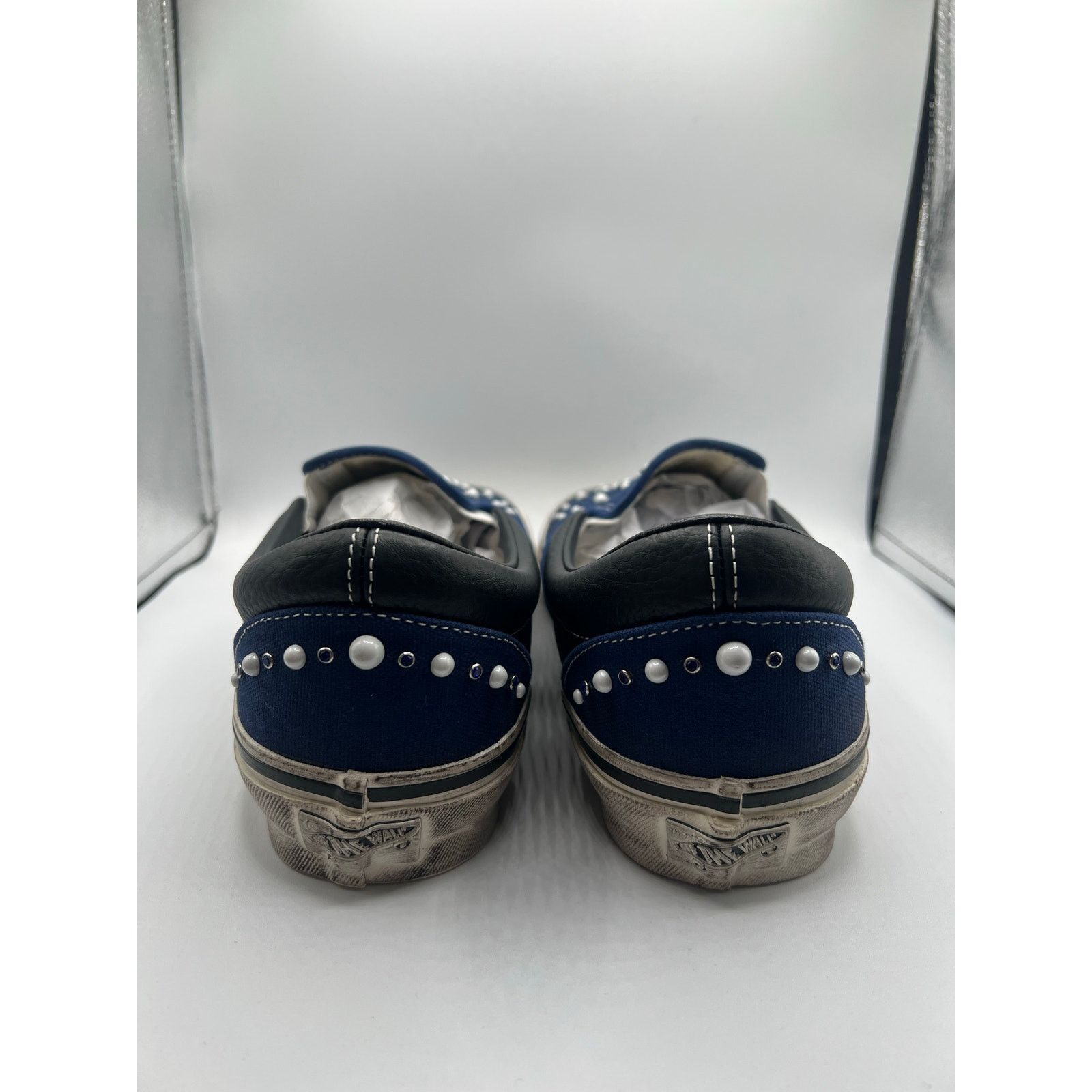 Vans Vans Premium Classic Slip-On “Pearlized Pack- Indigo Blu Size US 11 / EU 44 - 4 Thumbnail