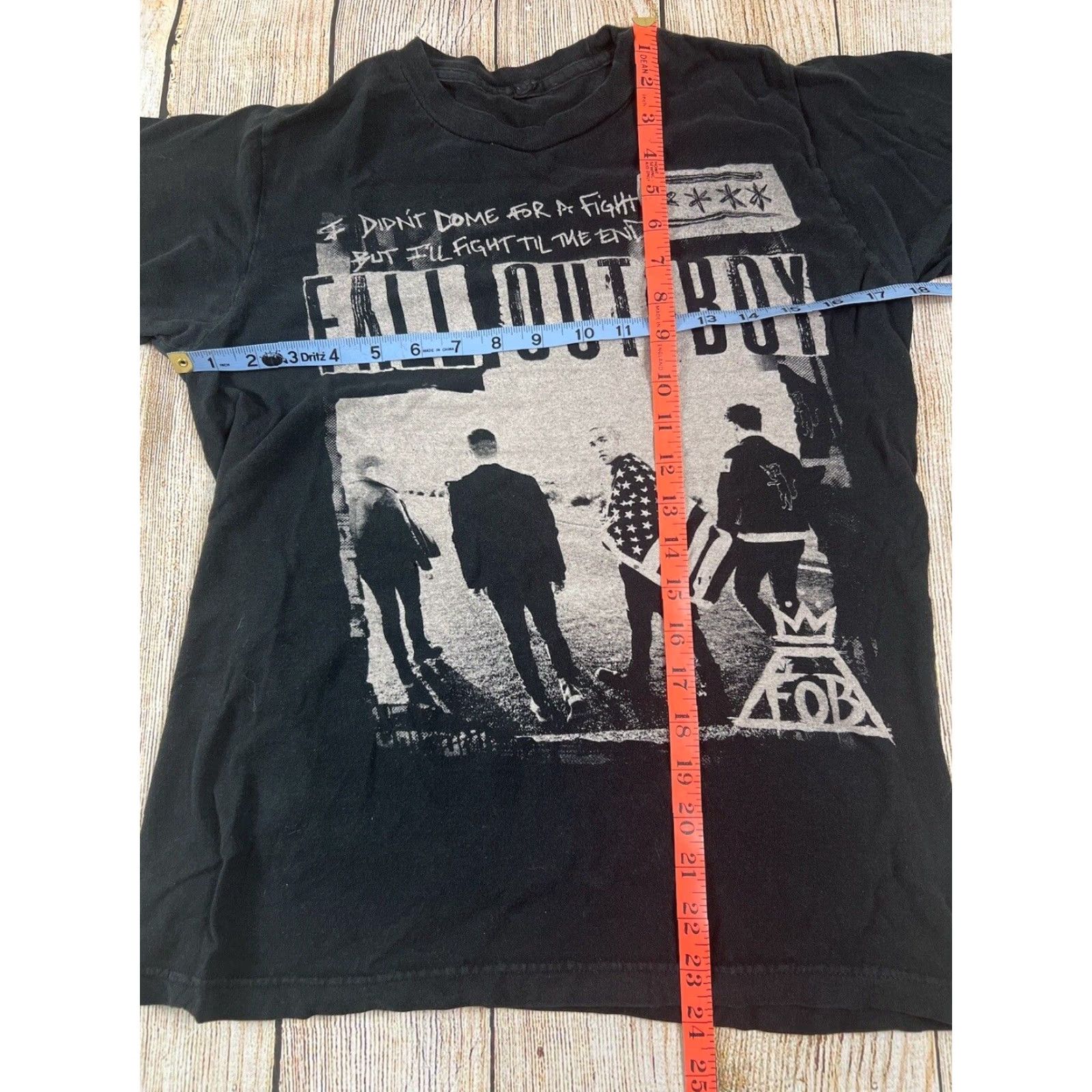 Tultex Fall Out Boy Band Tour Shirt Black Size Small Boys Of Zummer Shirt Size US S / EU 44-46 / 1 - 3 Thumbnail