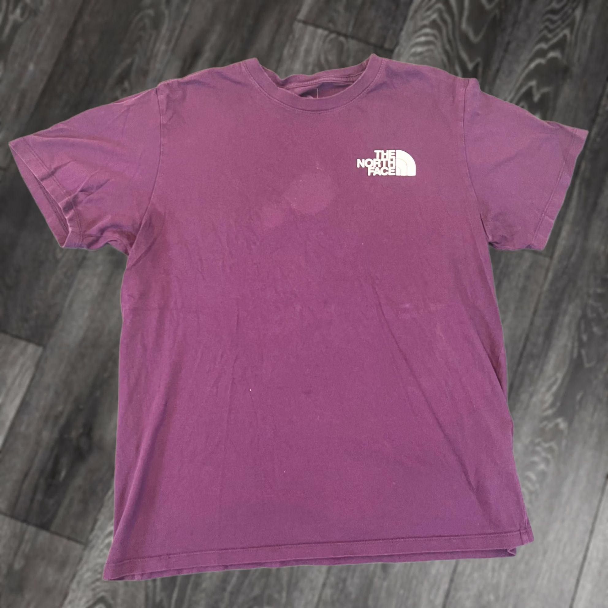 The North Face The North Face Mens Box NSE S/S Tee T-shirt Purple Men Medium Never Stop Exploring Logo Crew Neck Short Sleeve Cotton All Seasons Shirt Size US M / EU 48-50 / 2 - 1 Thumbnail