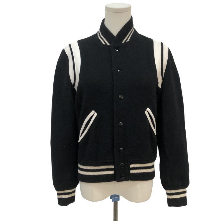 Saint Laurent Paris Saint Laurent Wool Varsity Jacket Size 38 Size XS / US 0-2 / IT 36-38 - 1 Thumbnail